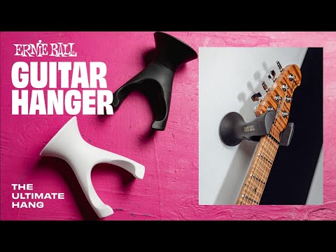 GUITARGUITAR Ernie Ball Guitar Wall Mount Hanger White