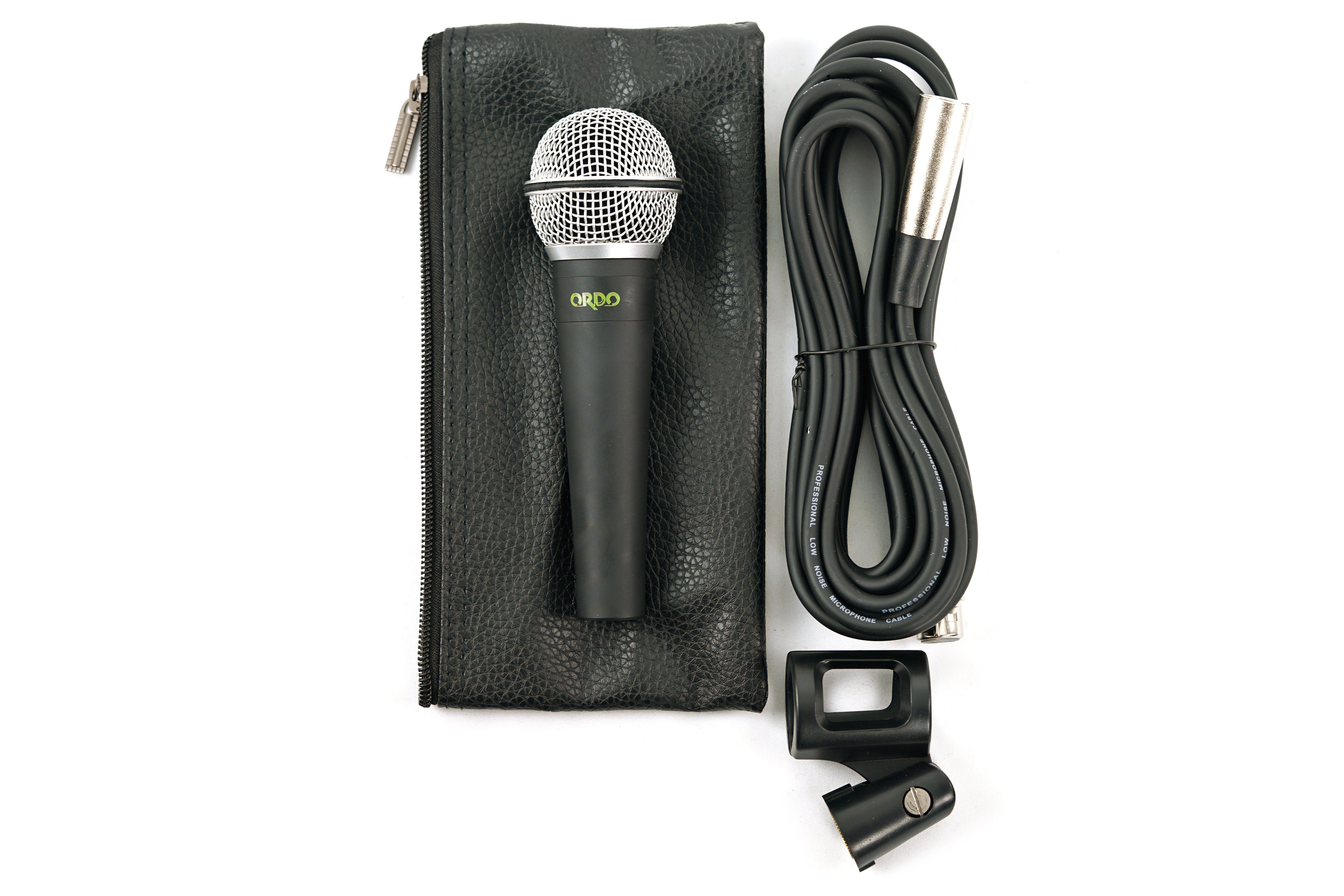 GUITARGUITAR Ordo M-D10 Dynamic Microphone with Clip, Cable and Pouch