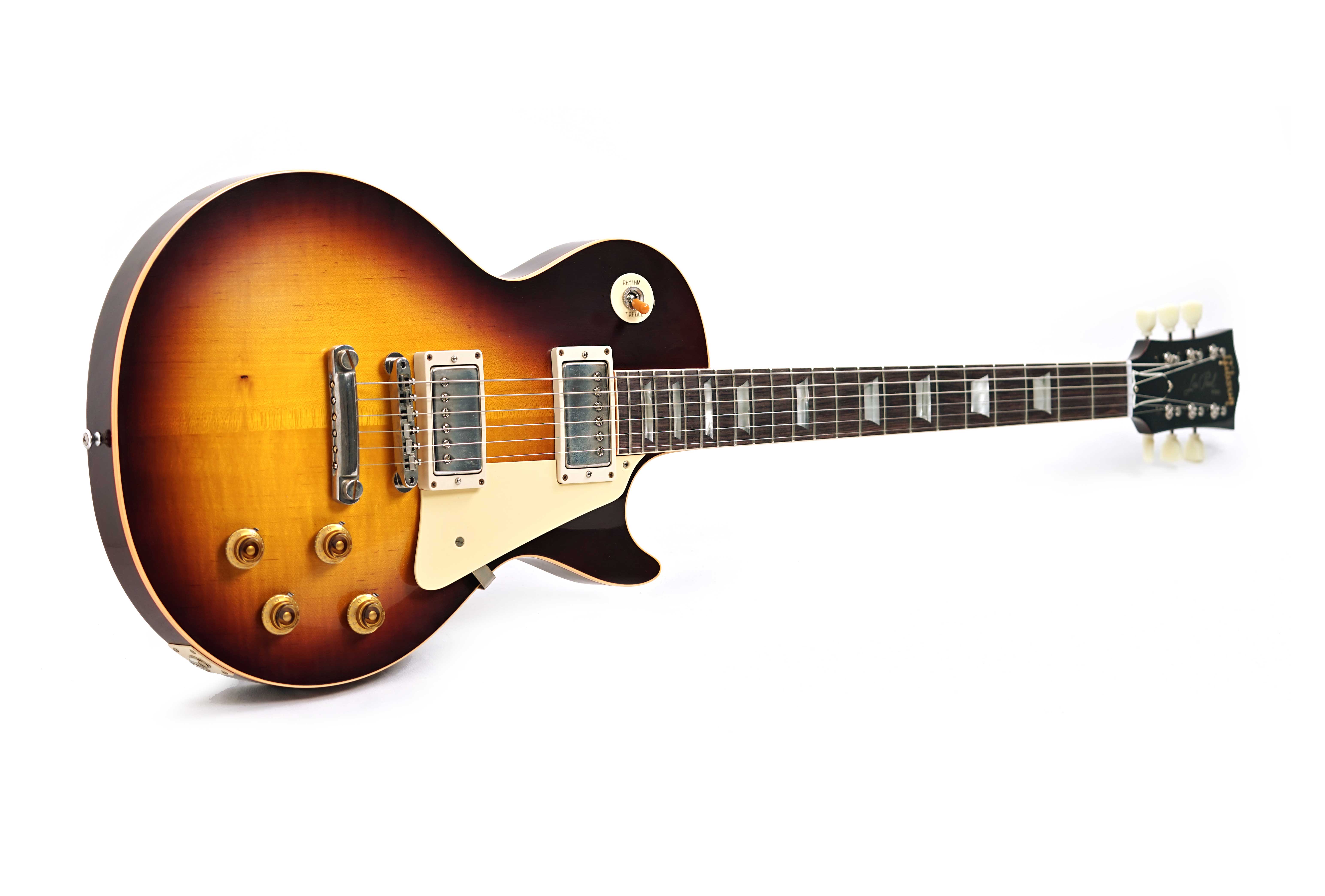GUITARGUITAR Gibson Custom Shop 1958 Les Paul Standard Reissue Bourbon Burst VOS #85685