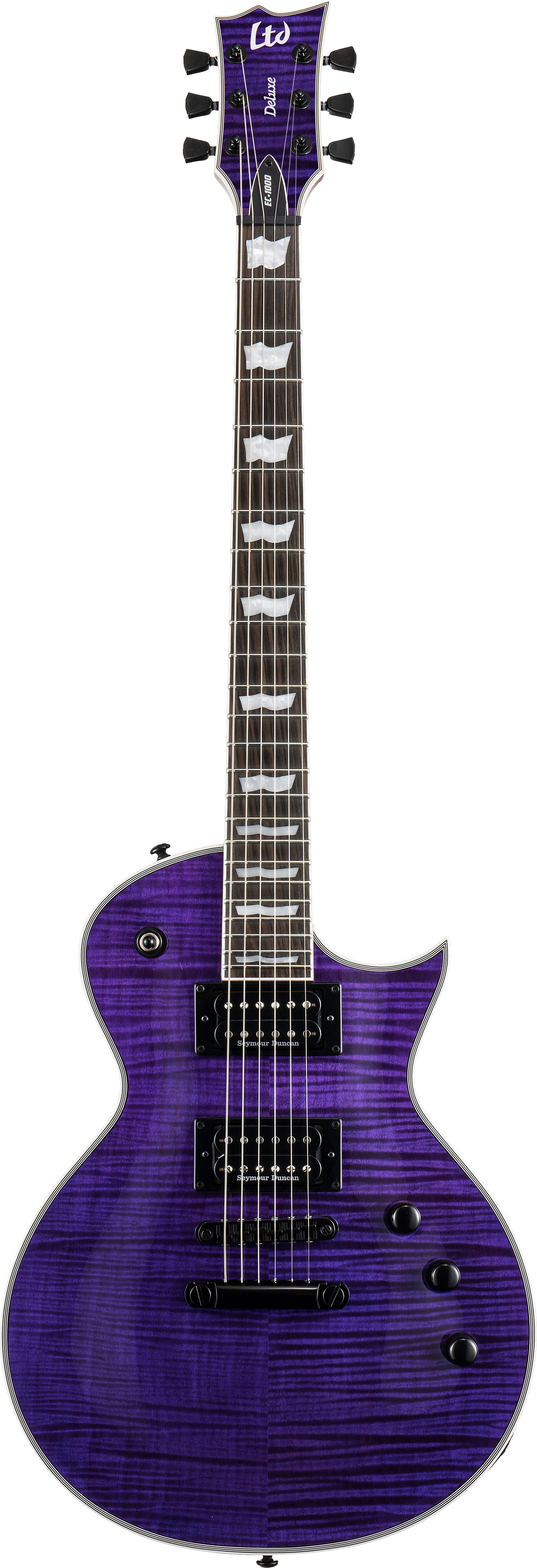 GUITARGUITAR ESP LTD EC-1000FM See Thru Purple