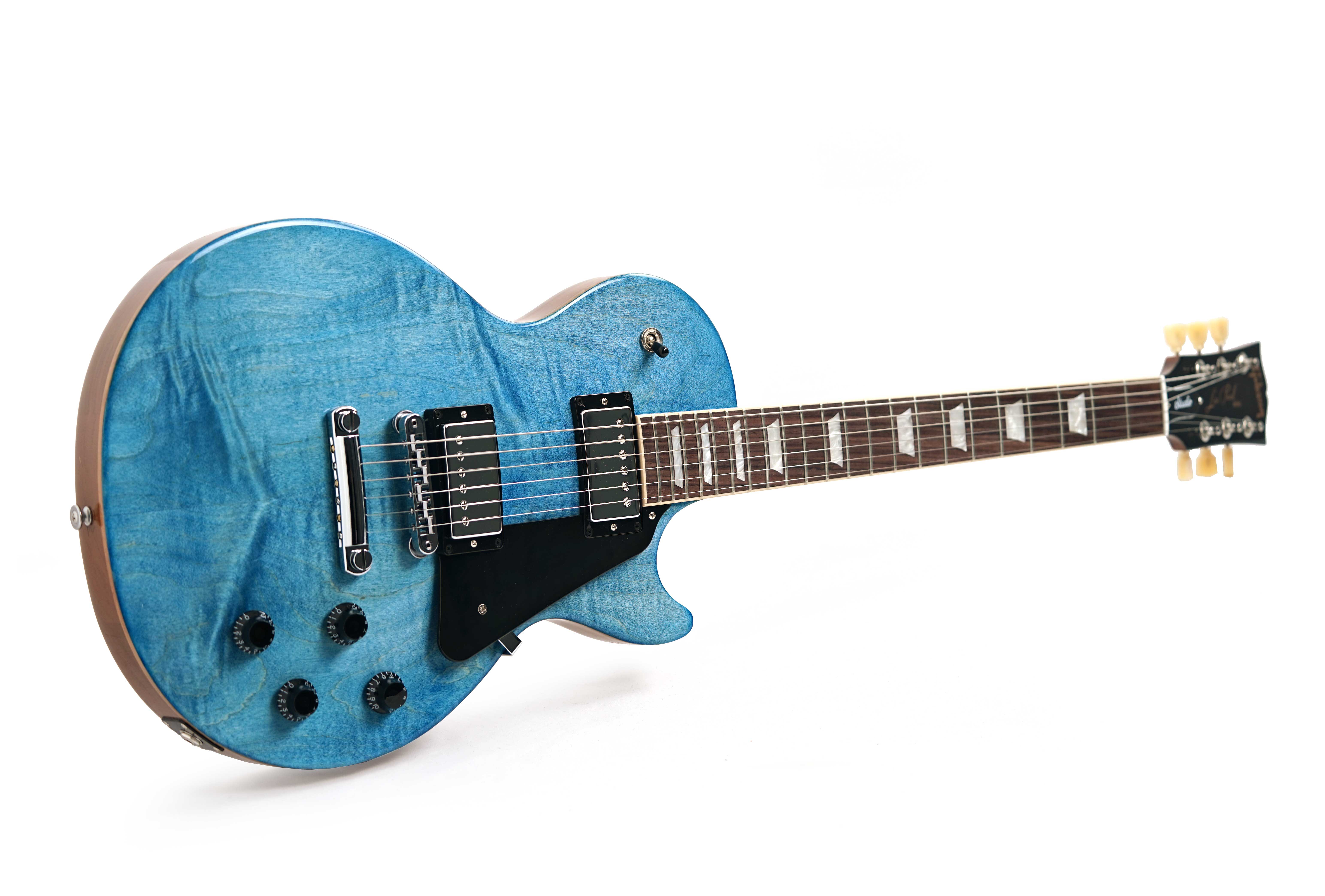 GUITARGUITAR Gibson Les Paul Studio Figured Ocean Blue #204350335