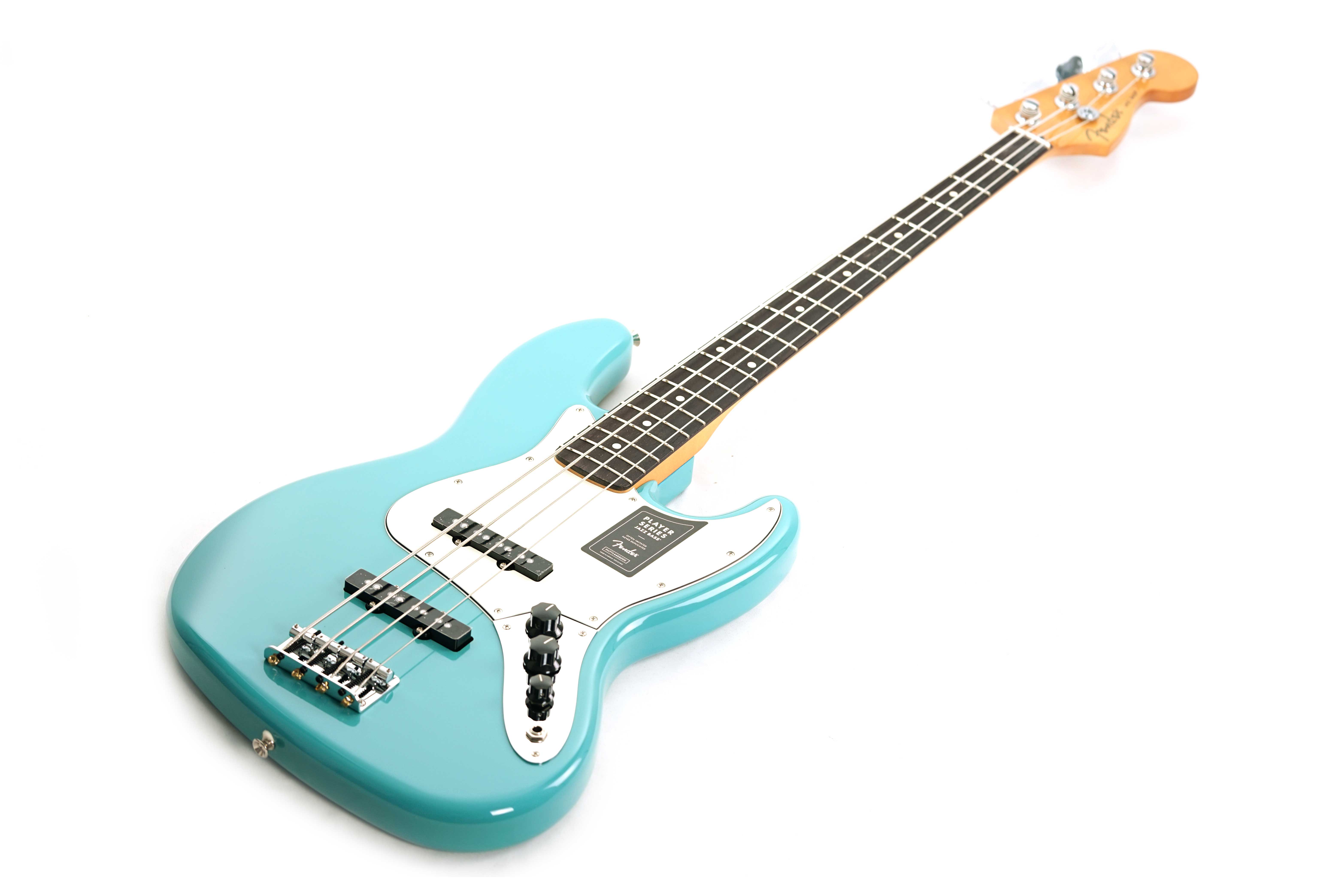 GUITARGUITAR Fender Player II Jazz Bass Aquatone Blue Rosewood Fingerboard
