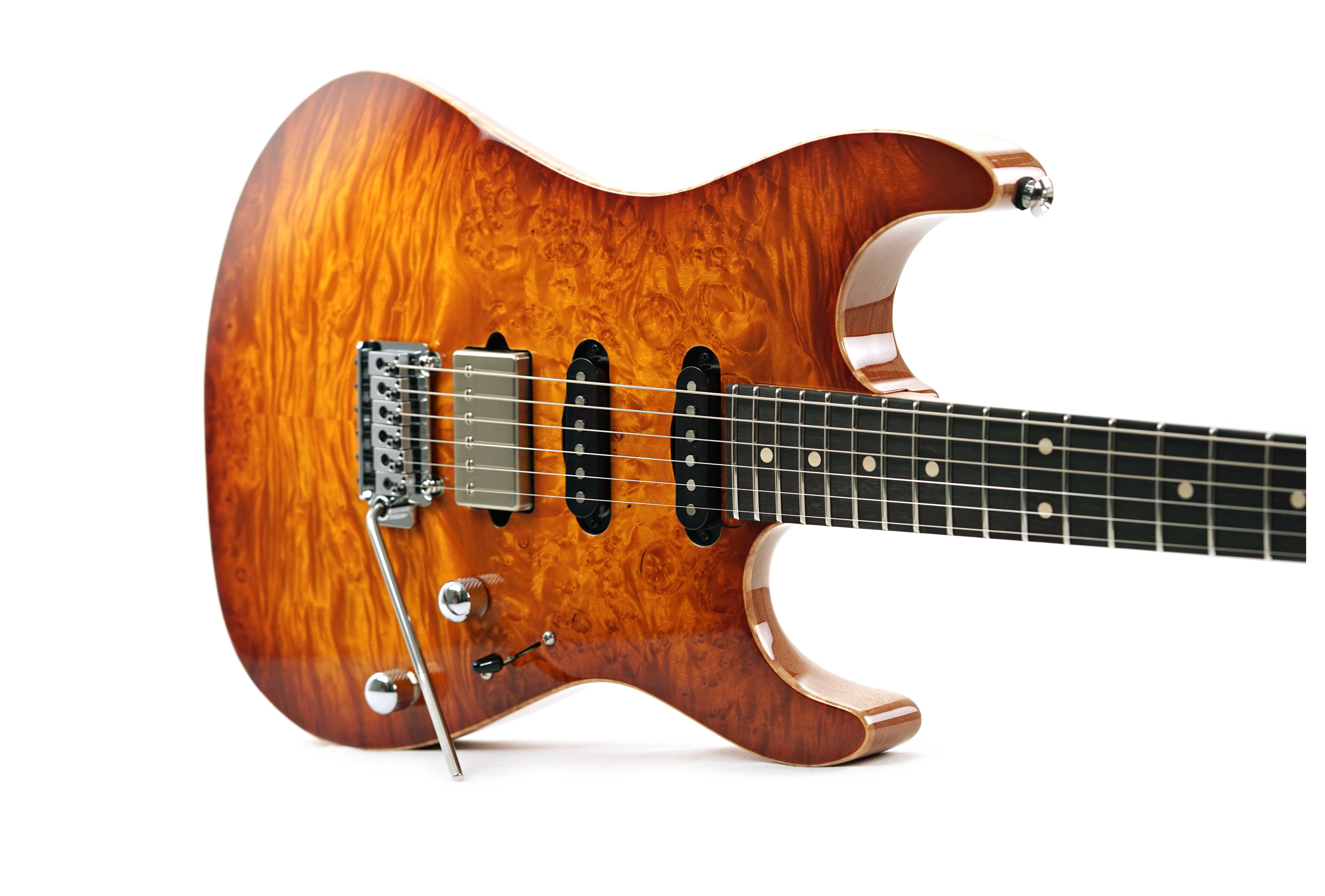 GUITARGUITAR Suhr Custom Standard Quilt Top Iced Tea Burst