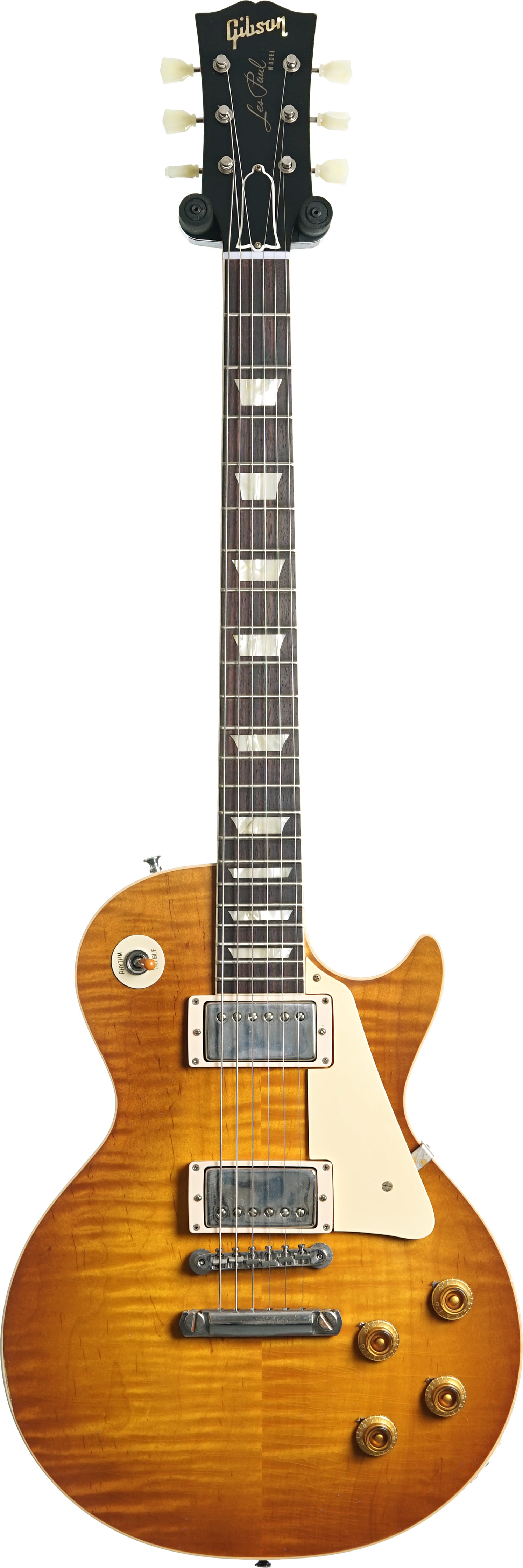GUITARGUITAR Gibson Custom Shop Murphy Lab 1959 Les Paul Standard Reissue Light Aged Dirty Lemon #942651