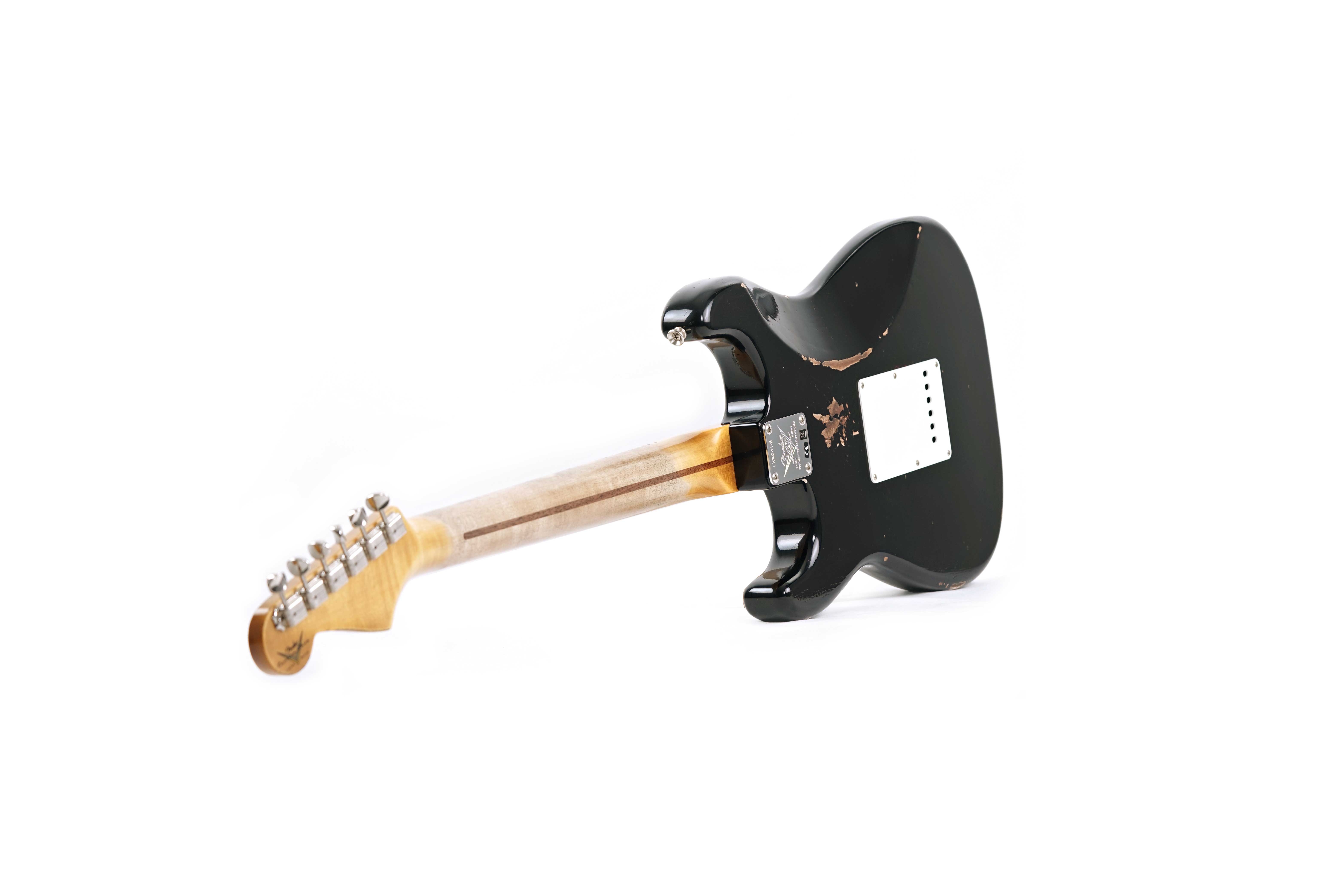 GUITARGUITAR Fender Custom Shop Limited Edition 1954 Stratocaster Relic Aged Black with Closet Classic Hardware #LXX0465