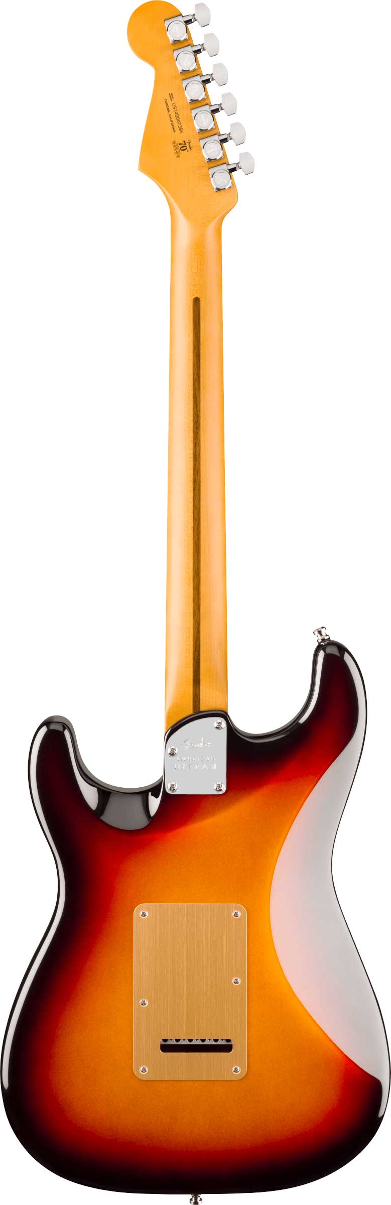 GUITARGUITAR Fender American Ultra II Stratocaster HSS Ebony Fingerboard Ultraburst