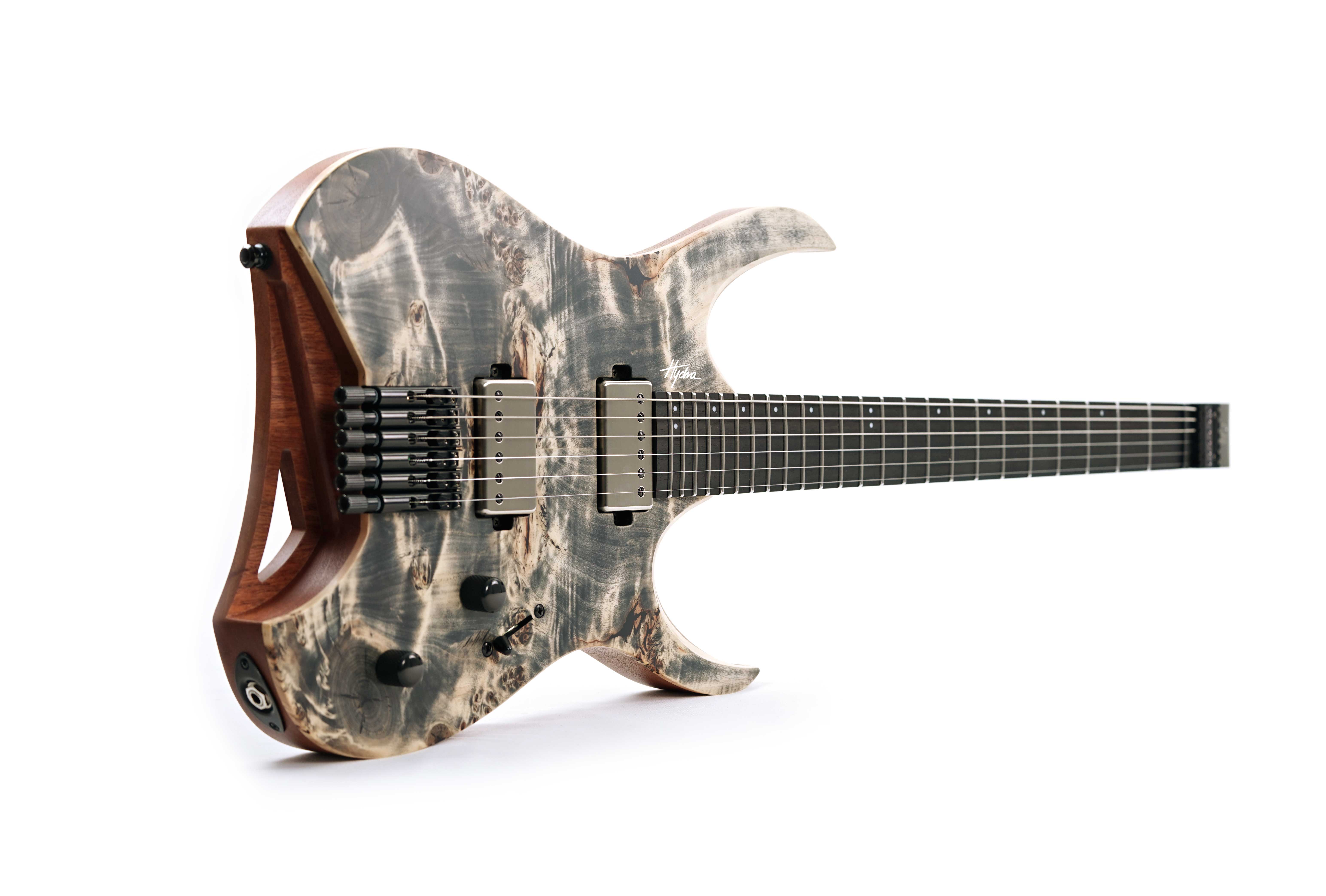GUITARGUITAR Mayones Hydra Elite 6 Eye Poplar 3A Trans Graphite Satine BKP TKO #HF0000697