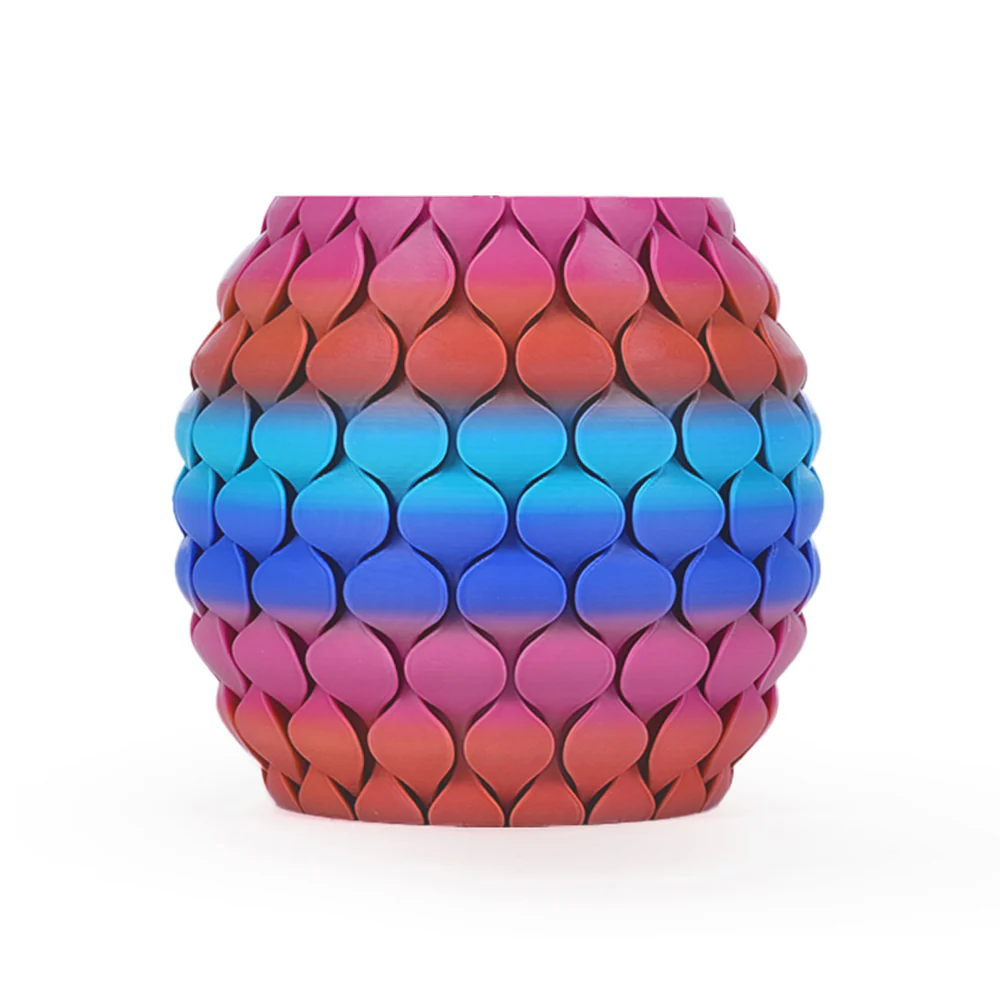 [MOQ: 3KG] PLA, SILK, PETG Rainbow Filament 3D Printer Filament 1KG