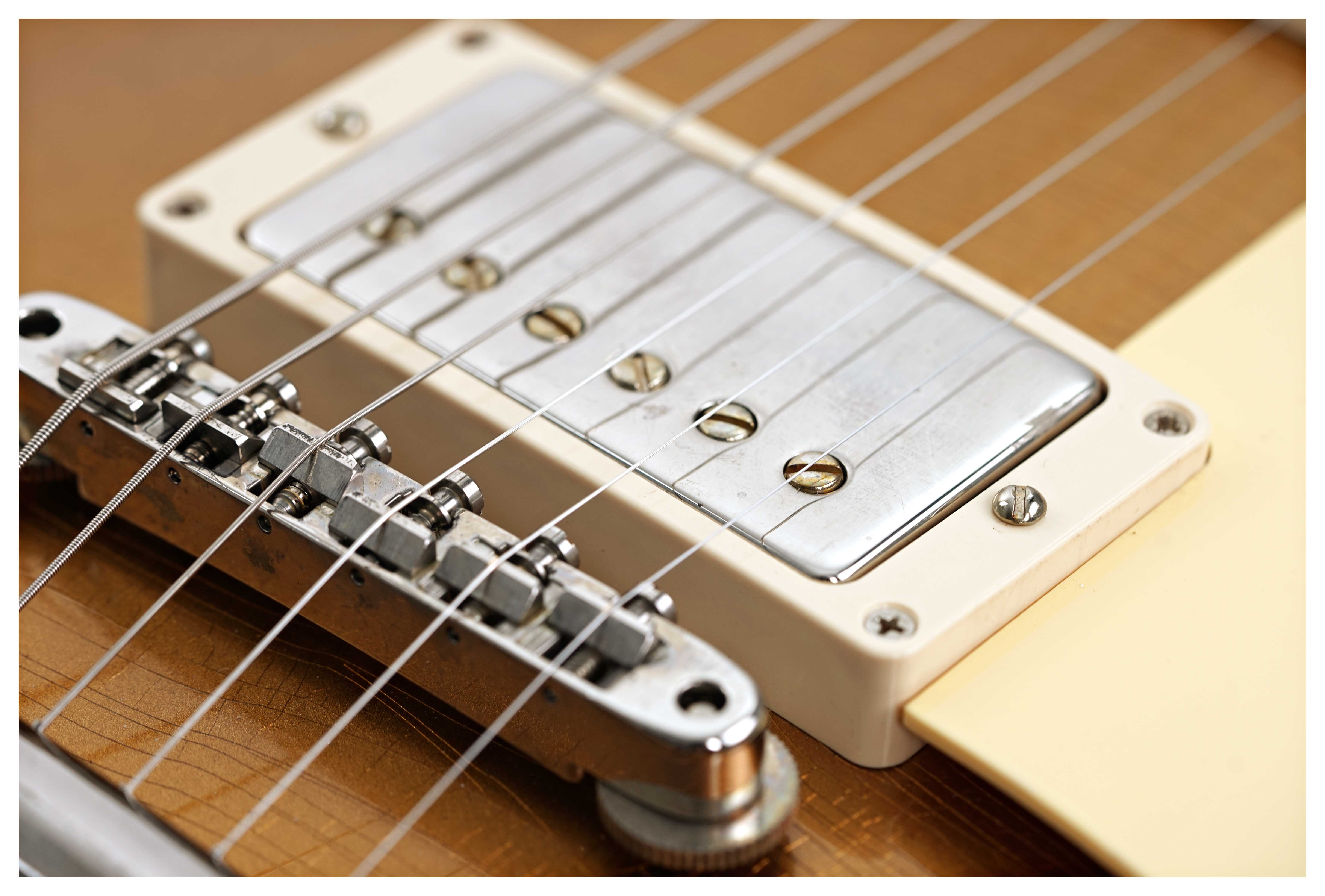 GUITARGUITAR Gibson Custom Shop Murphy Lab 1957 Les Paul Reissue Light Aged Goldtop Darkback #74301