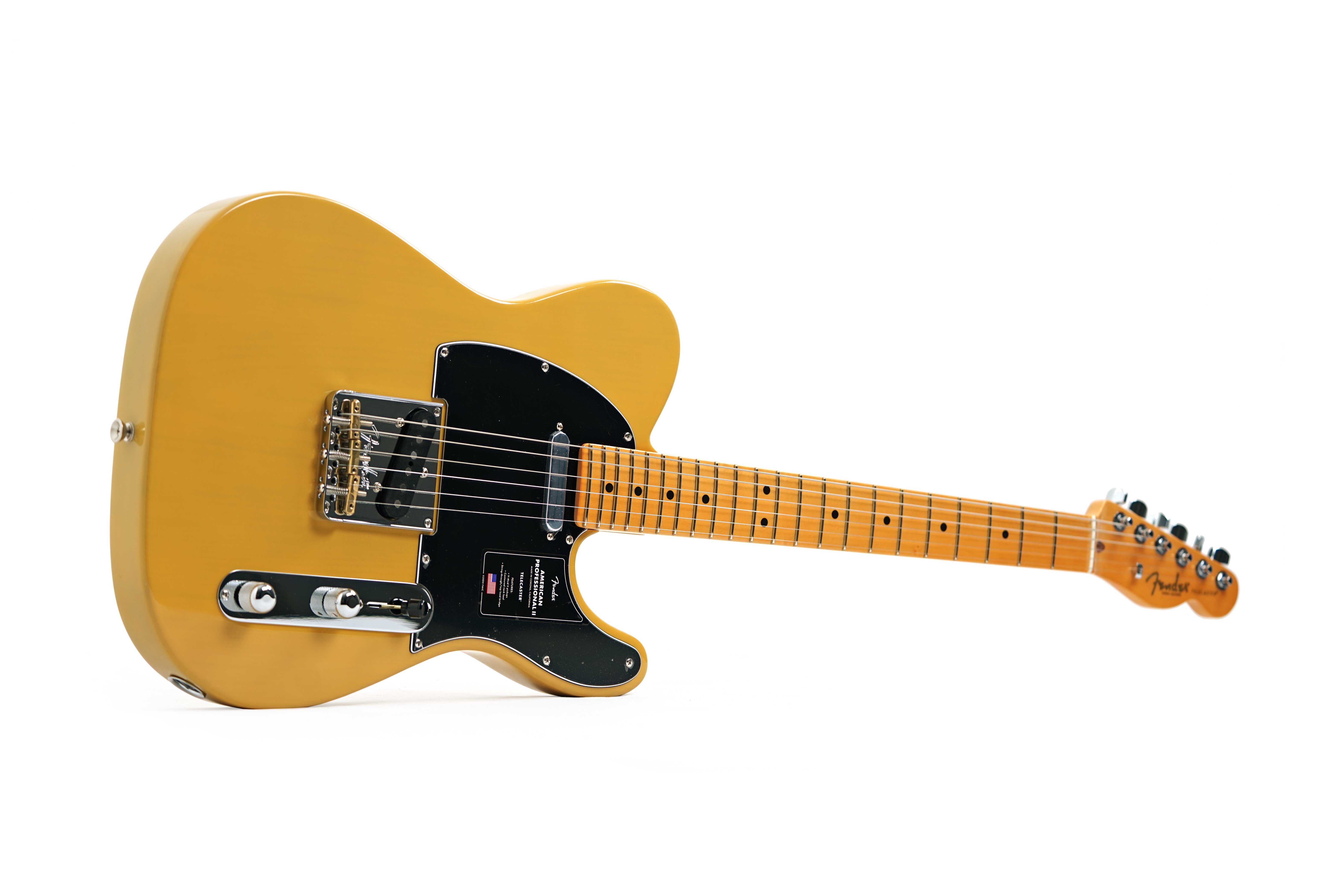 GUITARGUITAR Fender American Professional II Telecaster Butterscotch Blonde Maple Fingerboard #US25067809