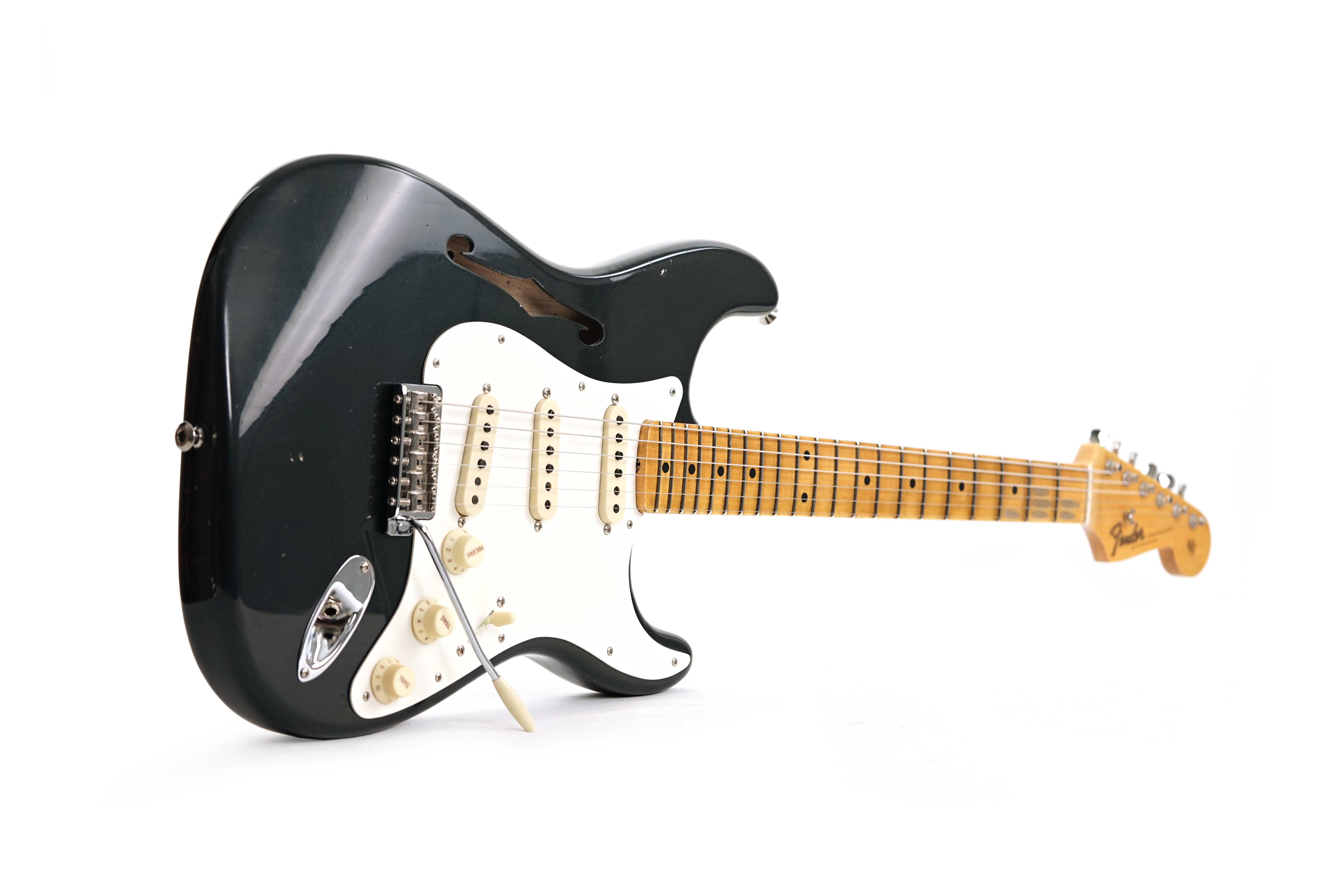 GUITARGUITAR Fender Custom Shop Postmodern Stratocaster Journeyman with Closet Classic Hardware Aged Metallic Charcoal Black #XN16577