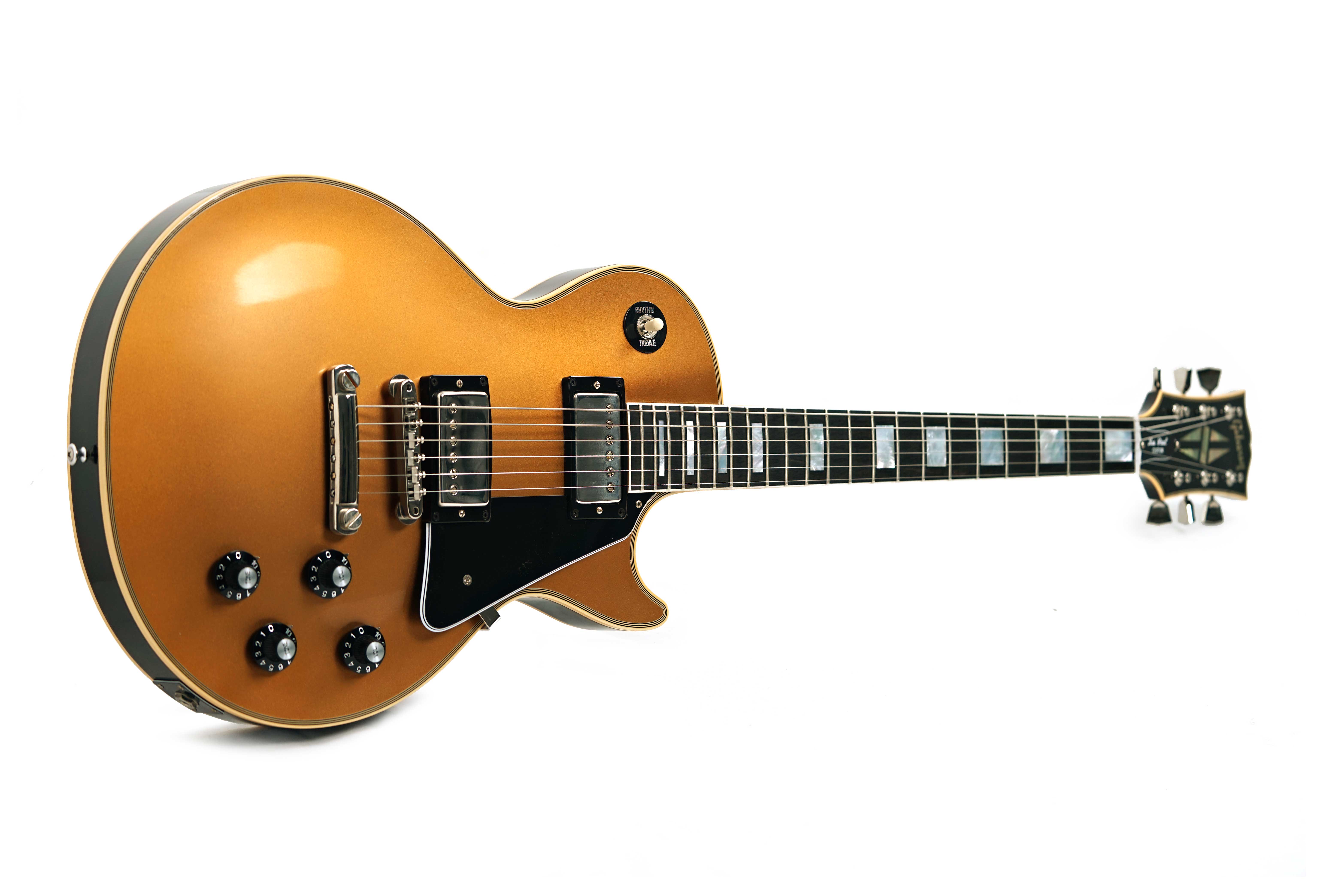 GUITARGUITAR Gibson Custom Shop Dealer Select 1968 Les Paul Custom VOS Gold Top Dark Back #505598