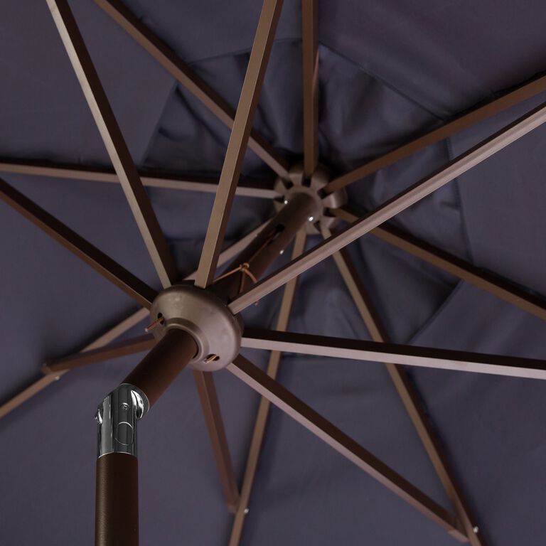 World Market Scalloped 9 Foot Tilting Patio Umbrella