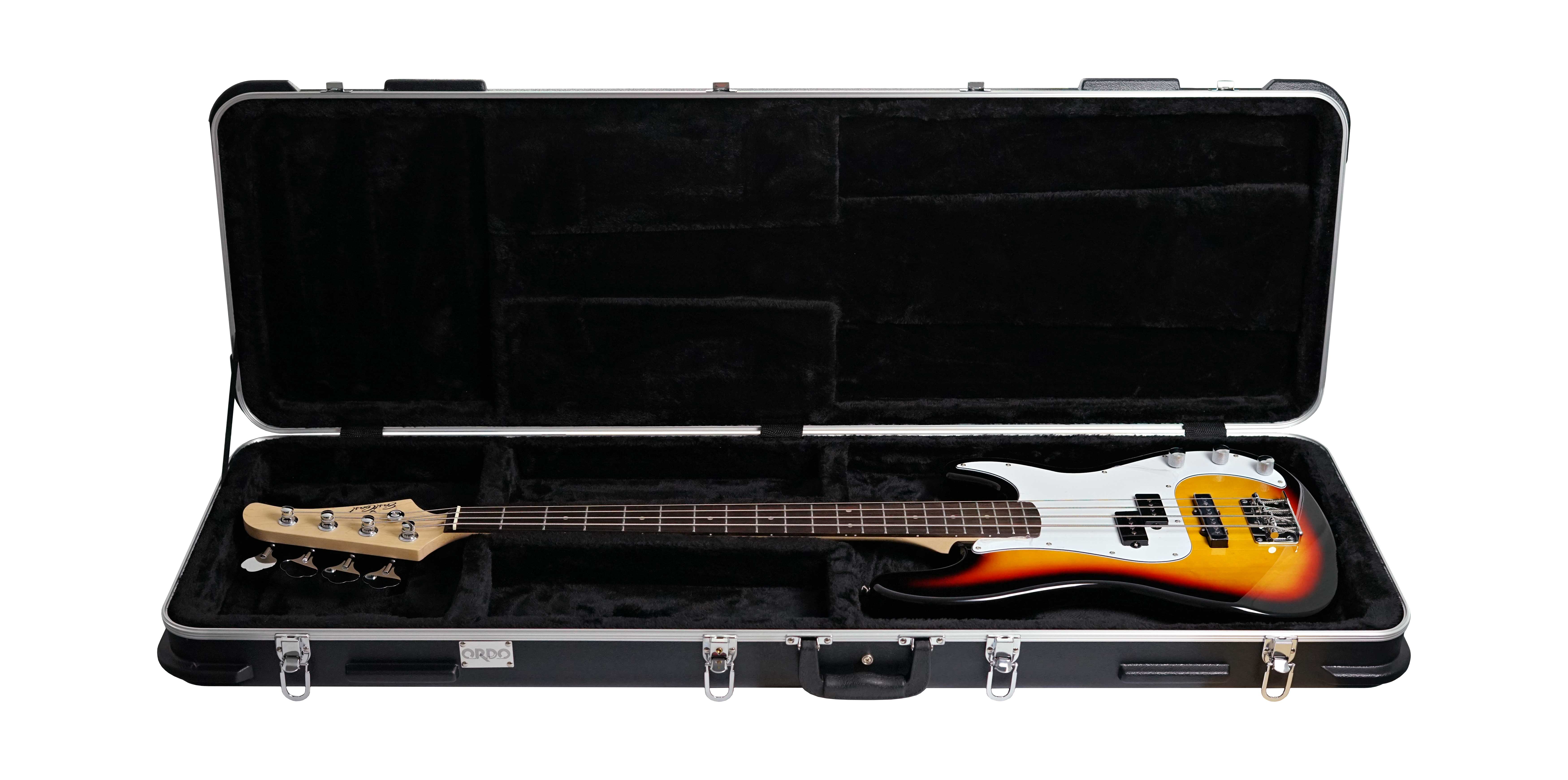 GUITARGUITAR Ordo GC-2GEB Deluxe Electric Bass ABS Hard Case