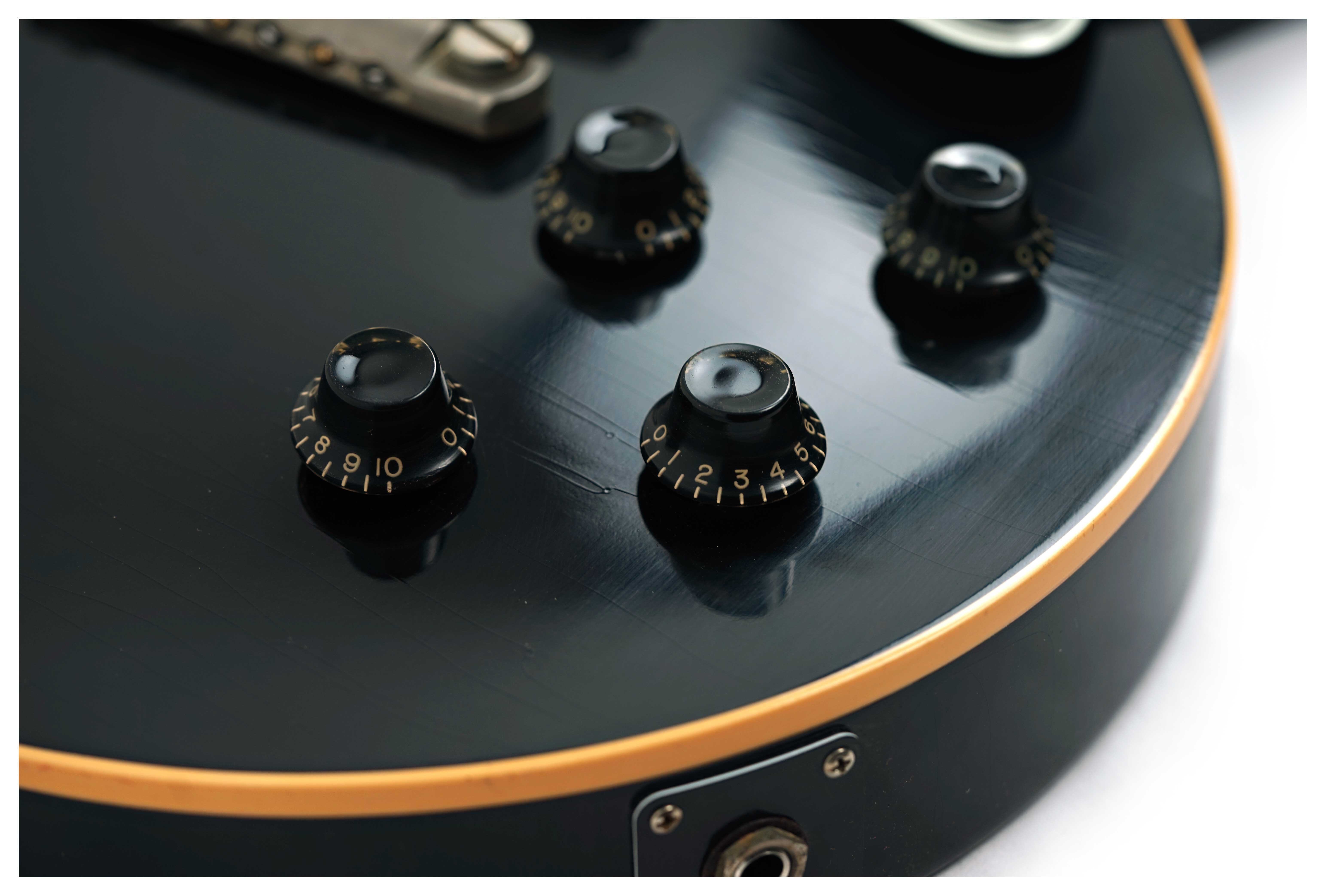 GUITARGUITAR Gibson Custom Shop Dealer Select 1957 Les Paul Standard Ebony Murphy Lab Ultra Light Aged #751176