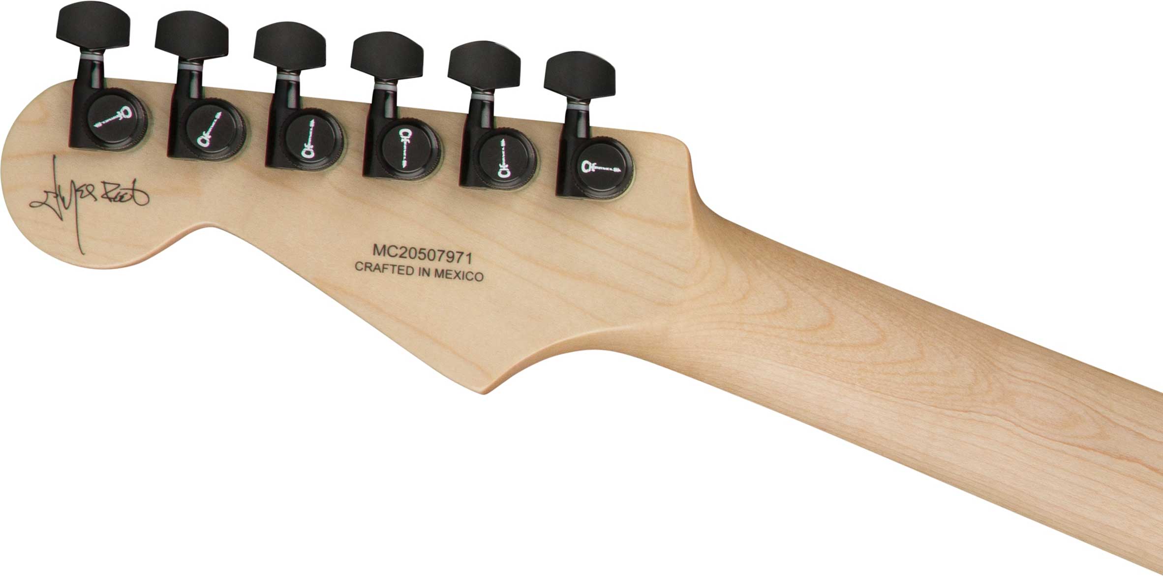 GUITARGUITAR Charvel Jim Root Signature Pro-Mod San Dimas Style 1 HH FR E Ebony Fingerboard Satin White