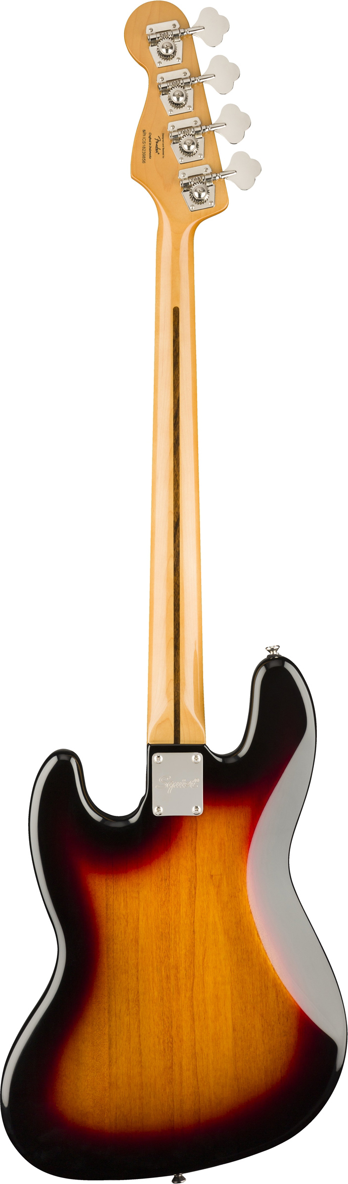 GUITARGUITAR Squier Classic Vibe 60s Jazz Bass 3 Tone Sunburst Indian Laurel Fingerboard