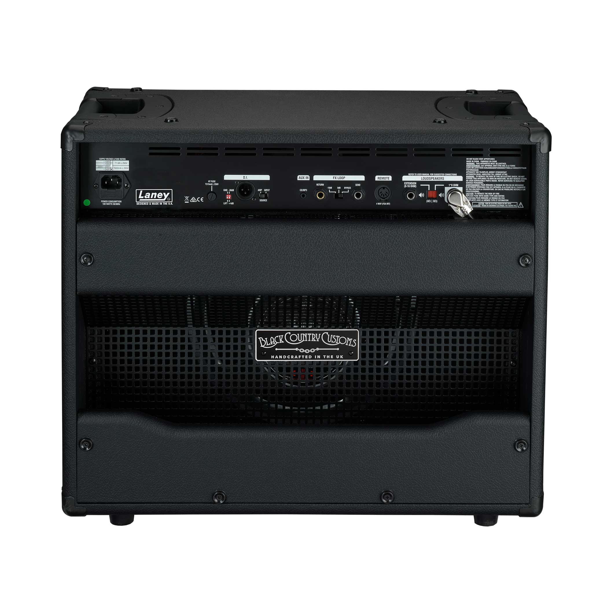 GUITARGUITAR Laney Black Country Customs Ironheart 30 1x12 Combo Valve Amp