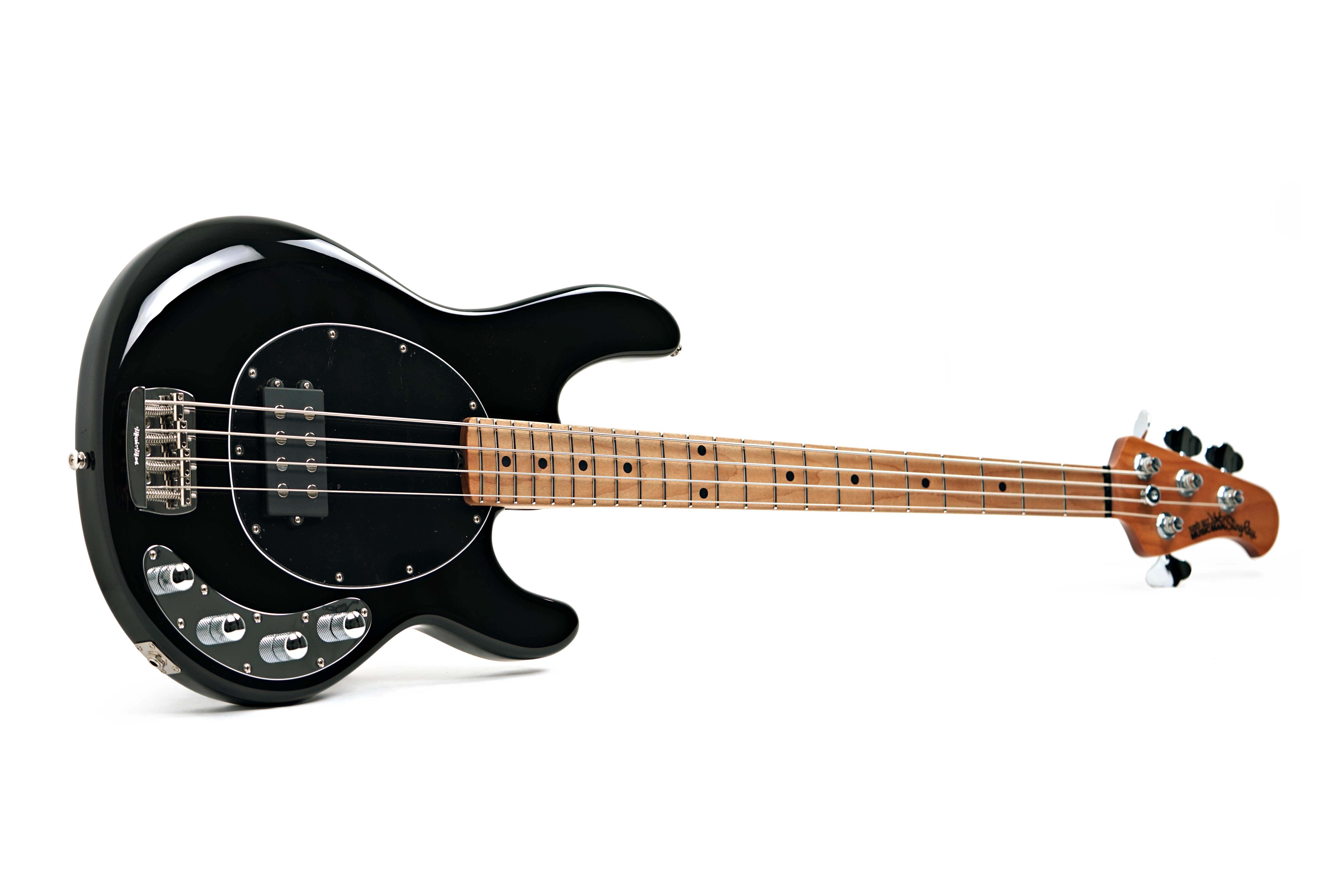 GUITARGUITAR Music Man Stingray Special 4 H Black Maple Fingerboard #G93332