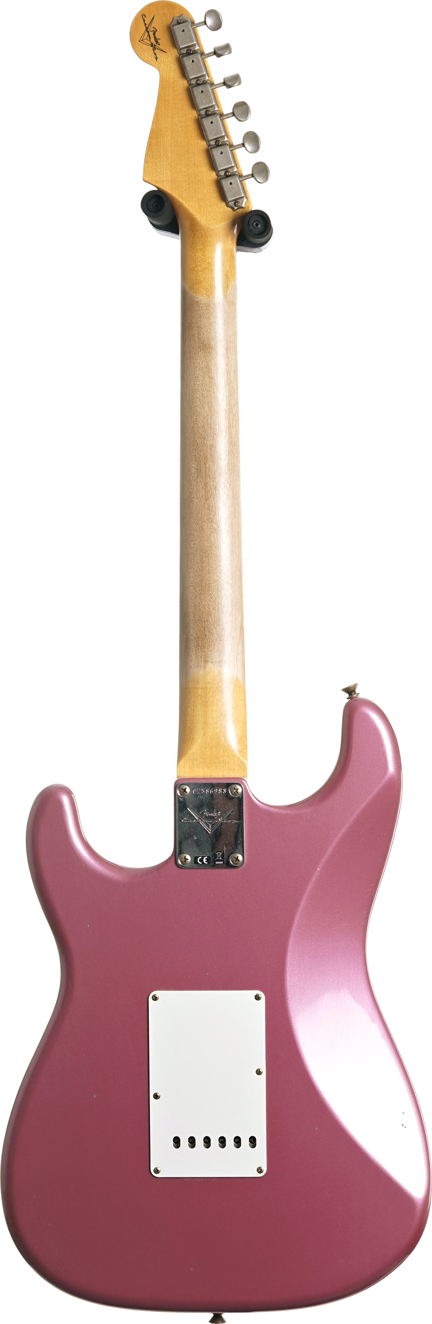 GUITARGUITAR Fender Custom Shop 1959 Collection Stratocaster Journeyman Relic Burgundy Mist Metallic Rosewood Fingerboard #CZ586983