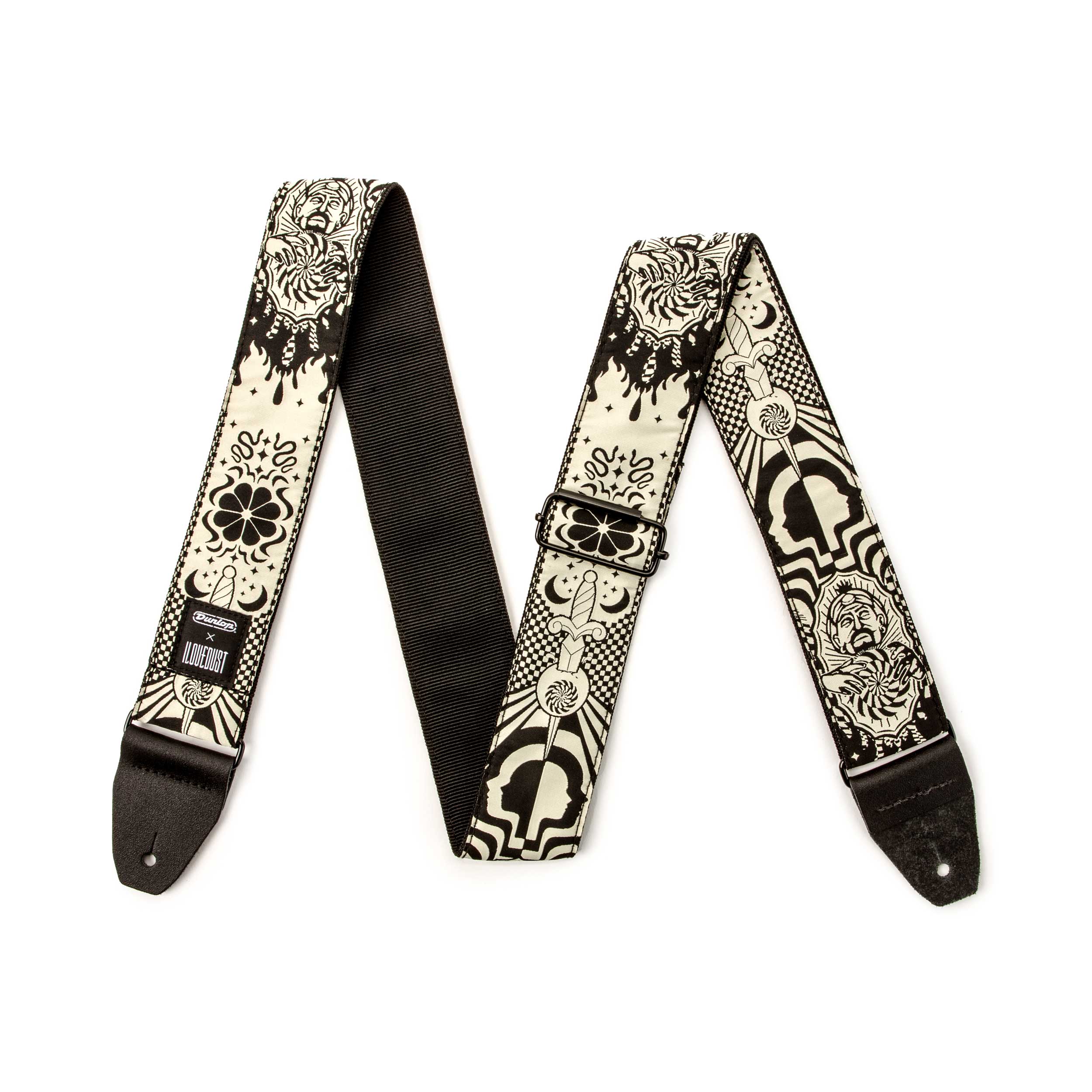 GUITARGUITAR Dunlop ILD15 I Love Dust Strap Night Spells