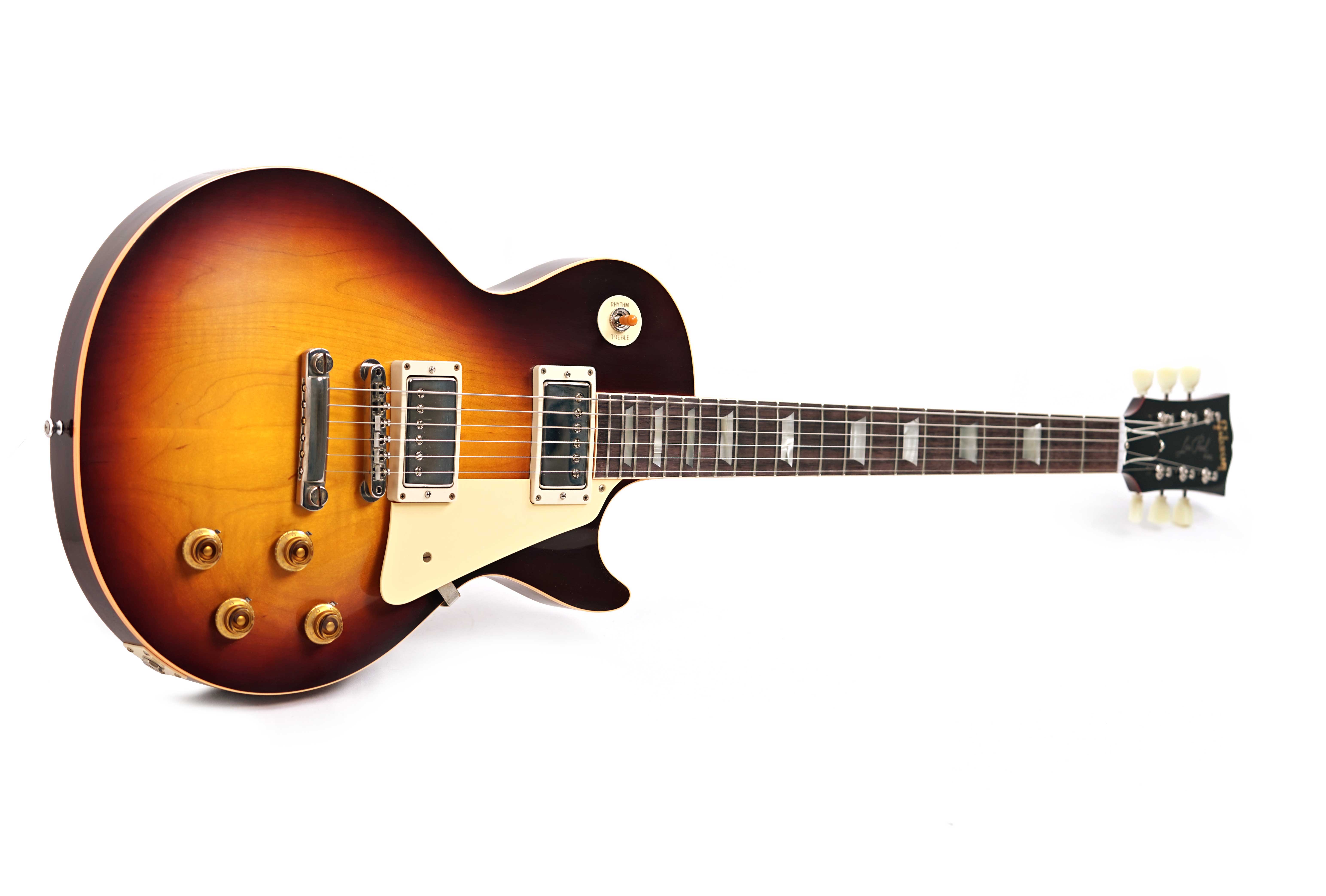 GUITARGUITAR Gibson Custom Shop 1958 Les Paul Standard Reissue Bourbon Burst VOS #85670