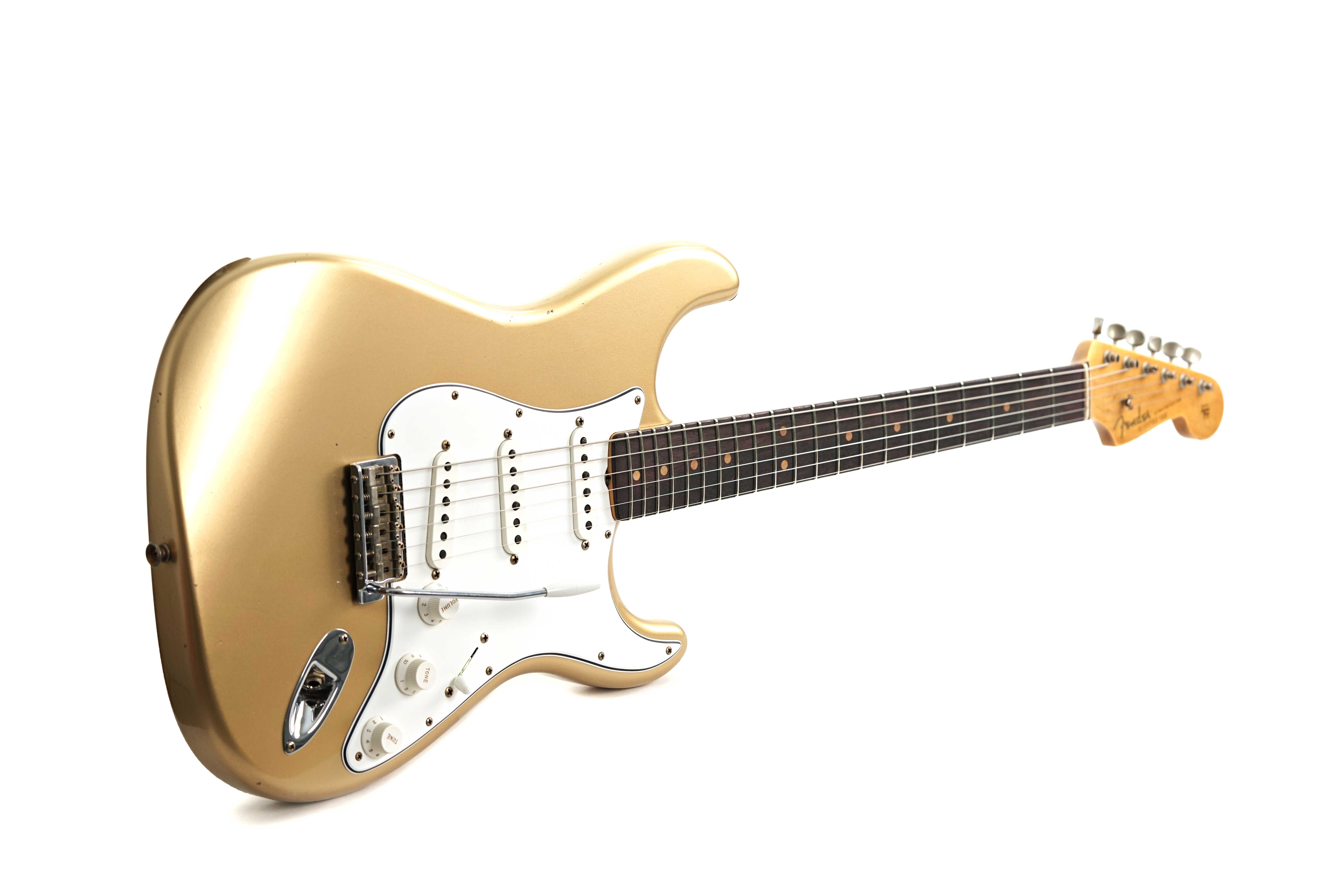GUITARGUITAR Fender Custom Shop Mid '60s Collection Stratocaster Relic HLE Gold #R143676