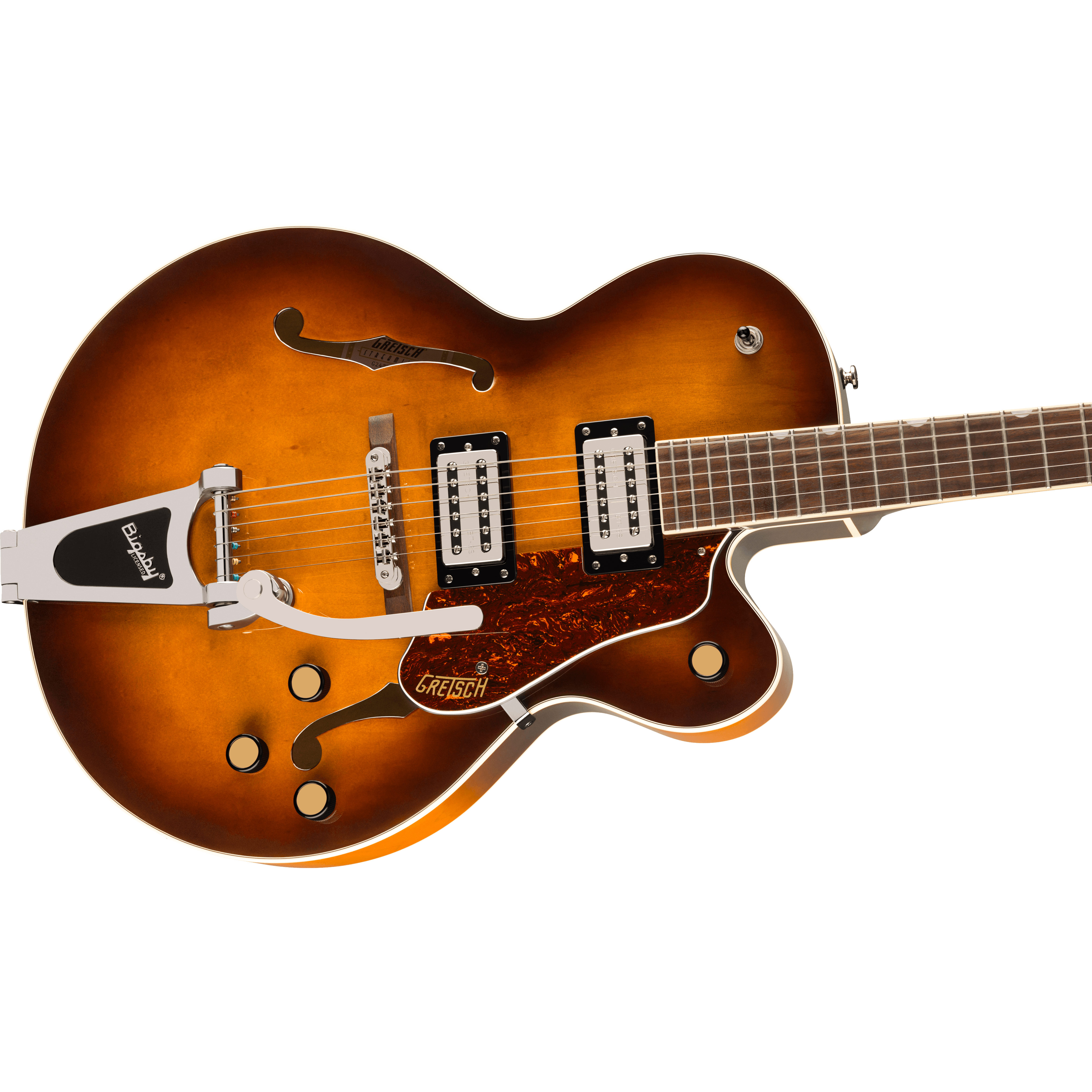 GUITARGUITAR Gretsch Streamliner G2420T Hollow Body Robusto Burst