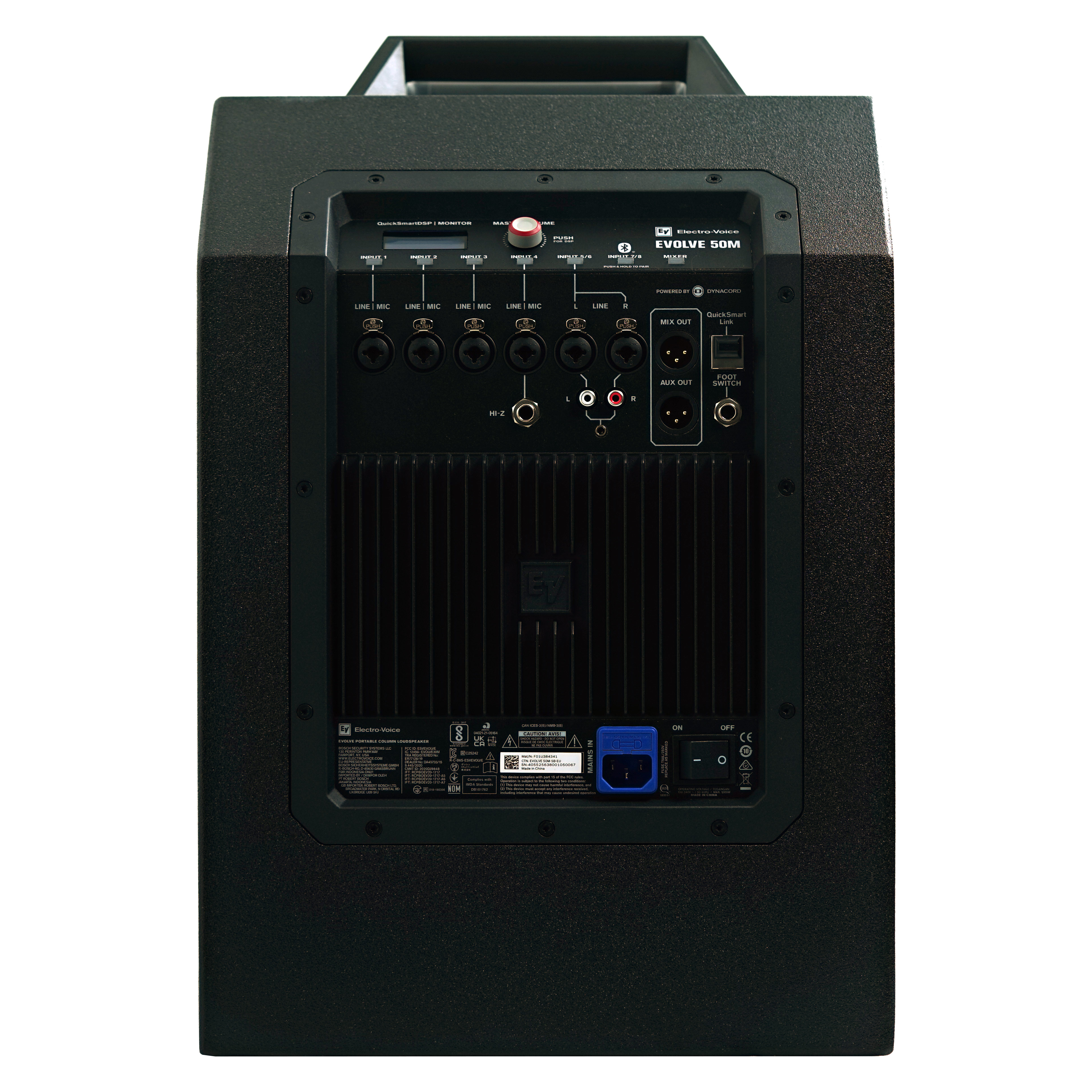 GUITARGUITAR Electro Voice Evolve 50M Portable Column PA System Black (Ex-Demo) #405525638001050067