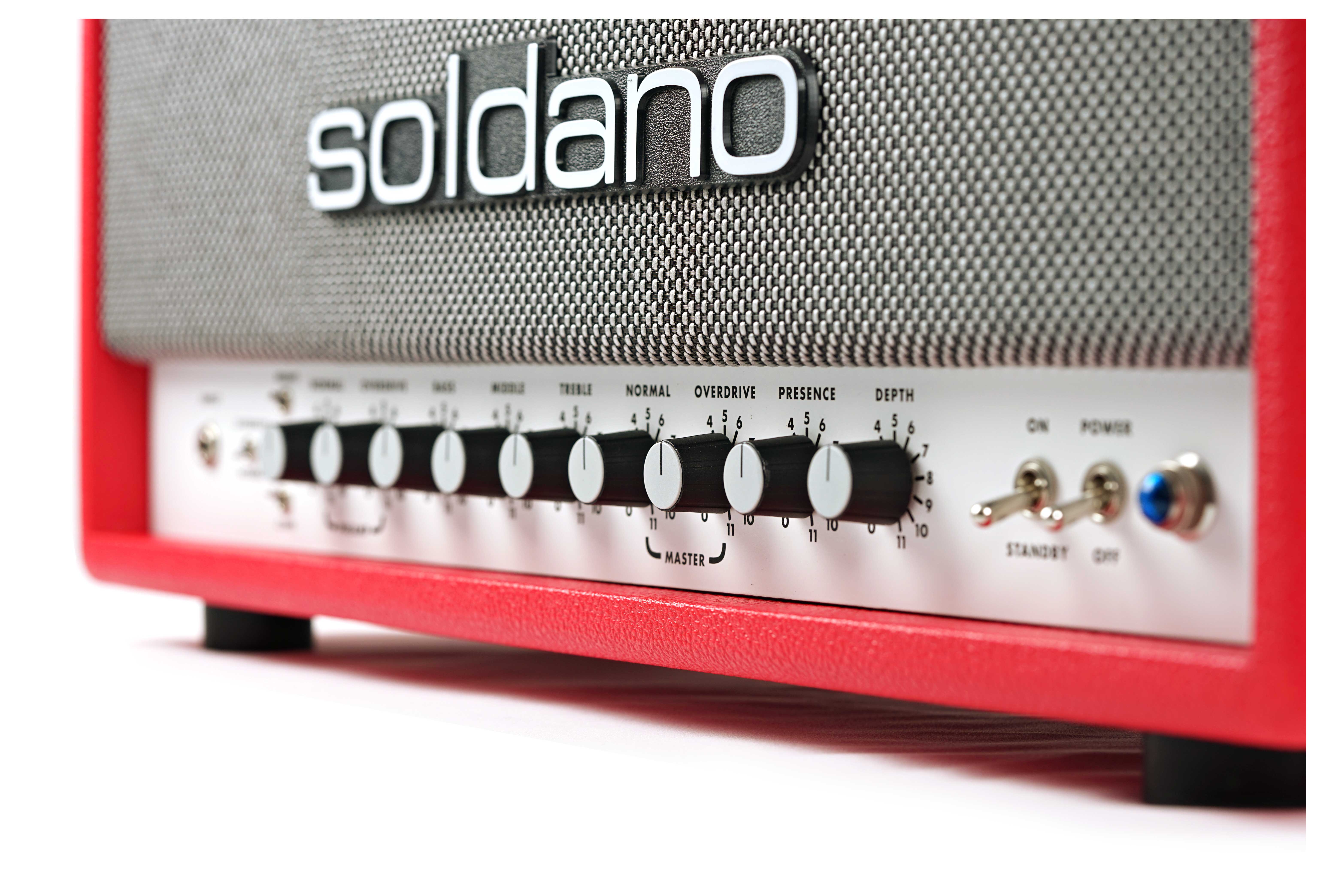 GUITARGUITAR Soldano SLO-100 Red Tolex Valve Amp Head