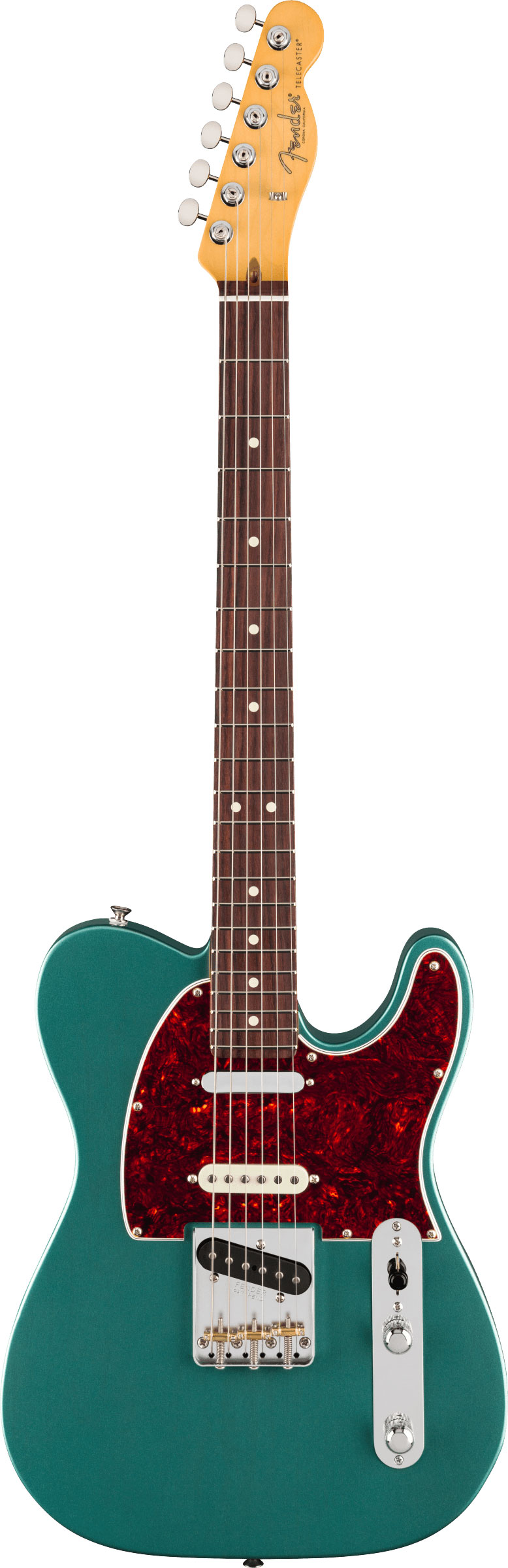 GUITARGUITAR Fender American Professional Classic Hotshot Telecaster SSS Faded Sherwood Green Metallic Rosewood Fingerboard