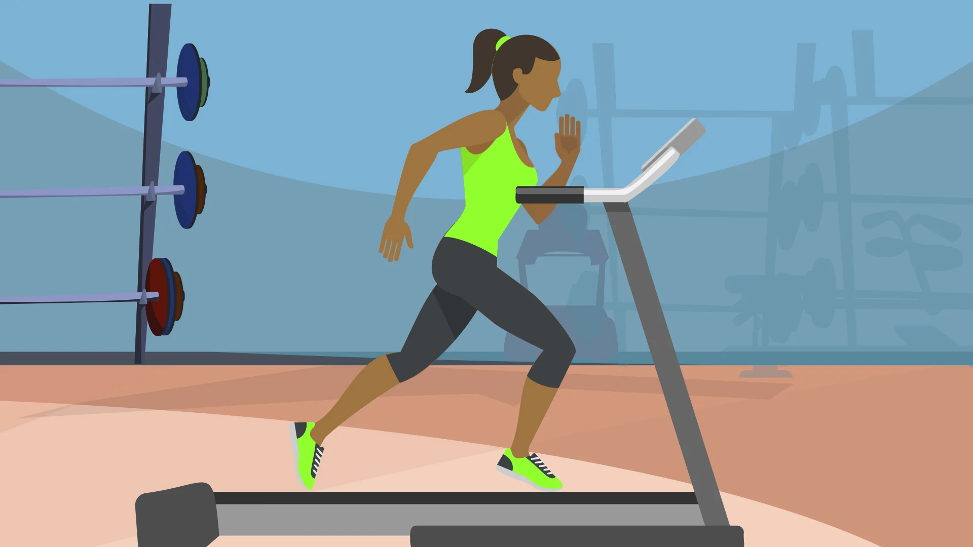 home gym treadmill