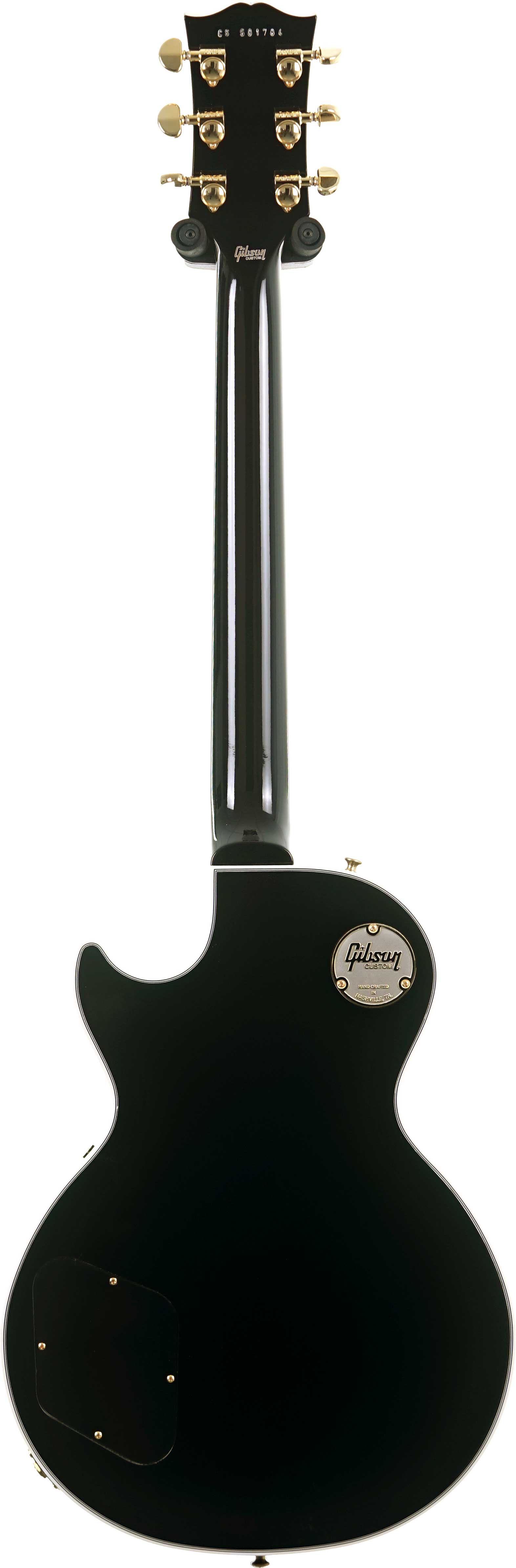 GUITARGUITAR Gibson Custom Shop Les Paul Custom Ebony Fingerboard Gloss #CS501784