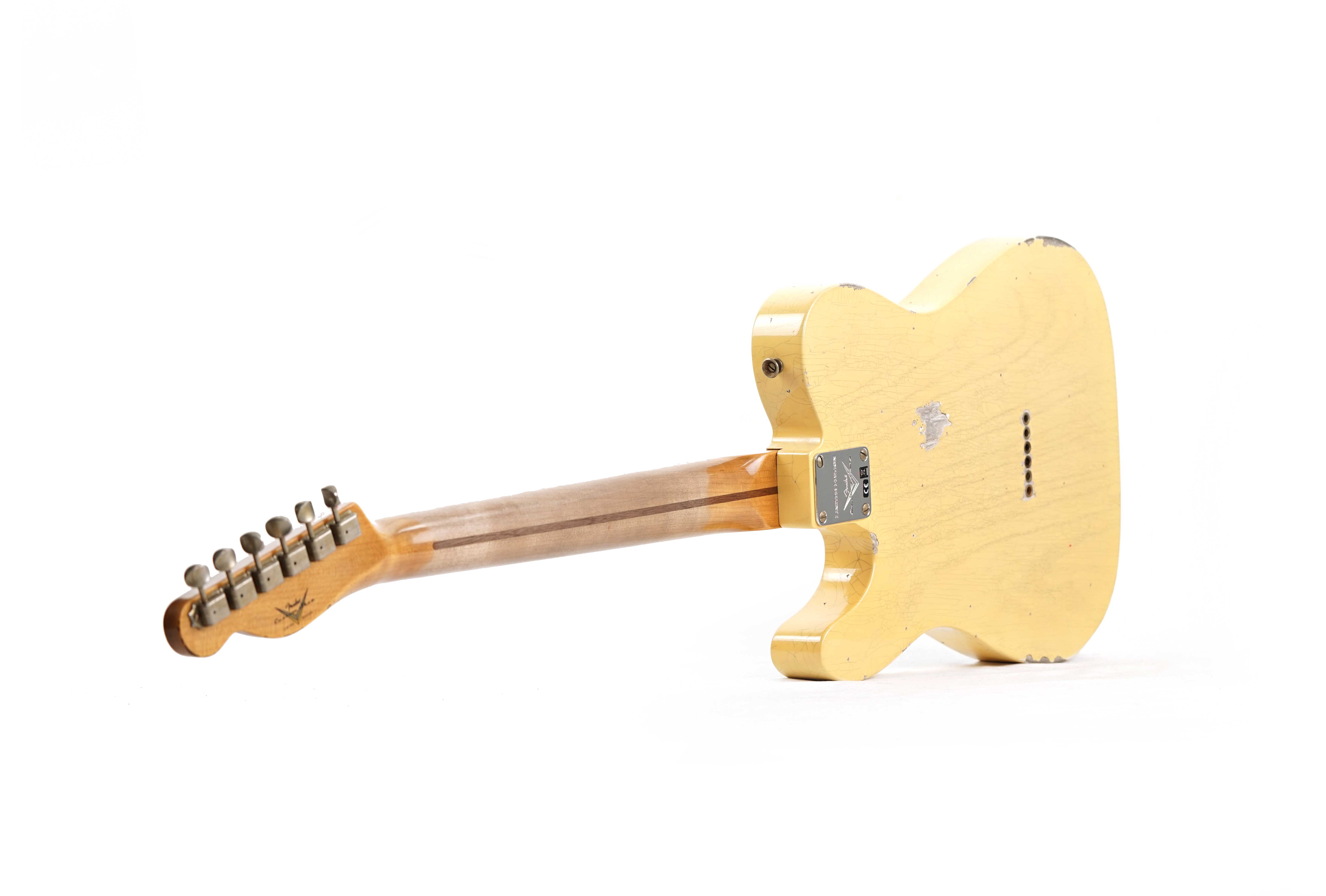 GUITARGUITAR Fender Custom Shop Limited Edition Nocaster Thinline Relic Aged Nocaster Blonde #R137452