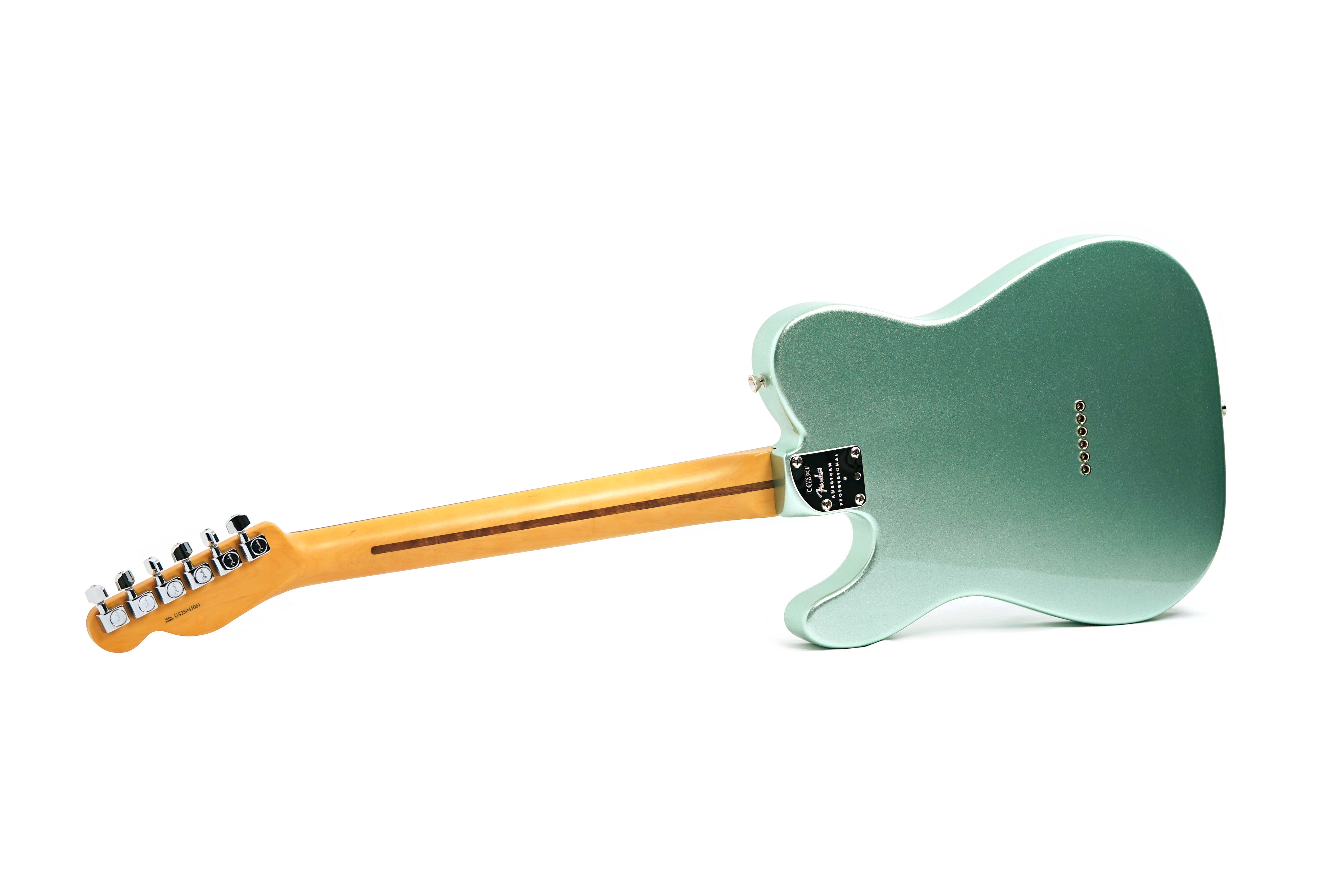 GUITARGUITAR Fender American Professional II Telecaster Mystic Surf Green Rosewood Fingerboard #US25045061