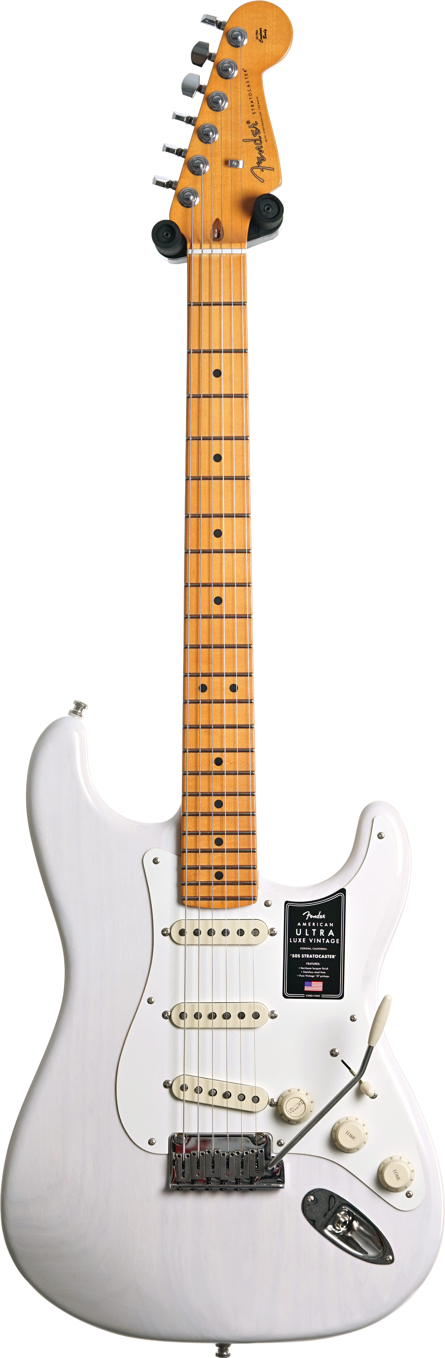 GUITARGUITAR Fender American Ultra Luxe Vintage 50s Stratocaster White Blonde #US25015269