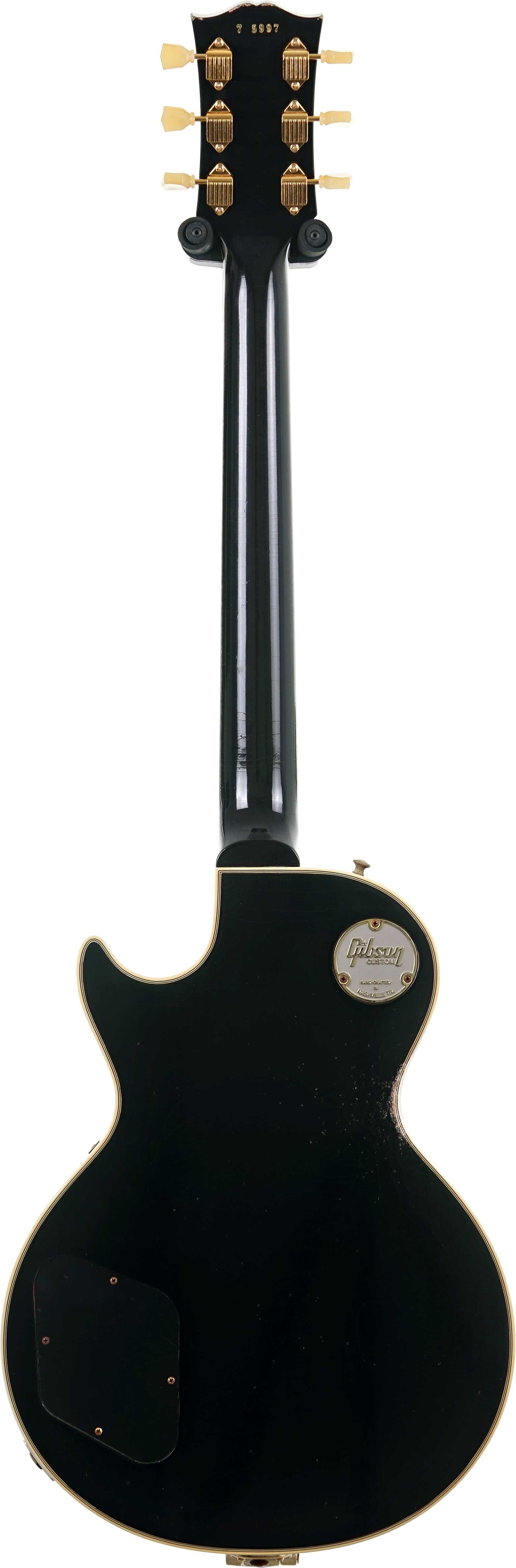 GUITARGUITAR Gibson Custom Shop Murphy Lab 1957 Les Paul Custom Reissue 3-Pickup Bigsby Light Aged #75997