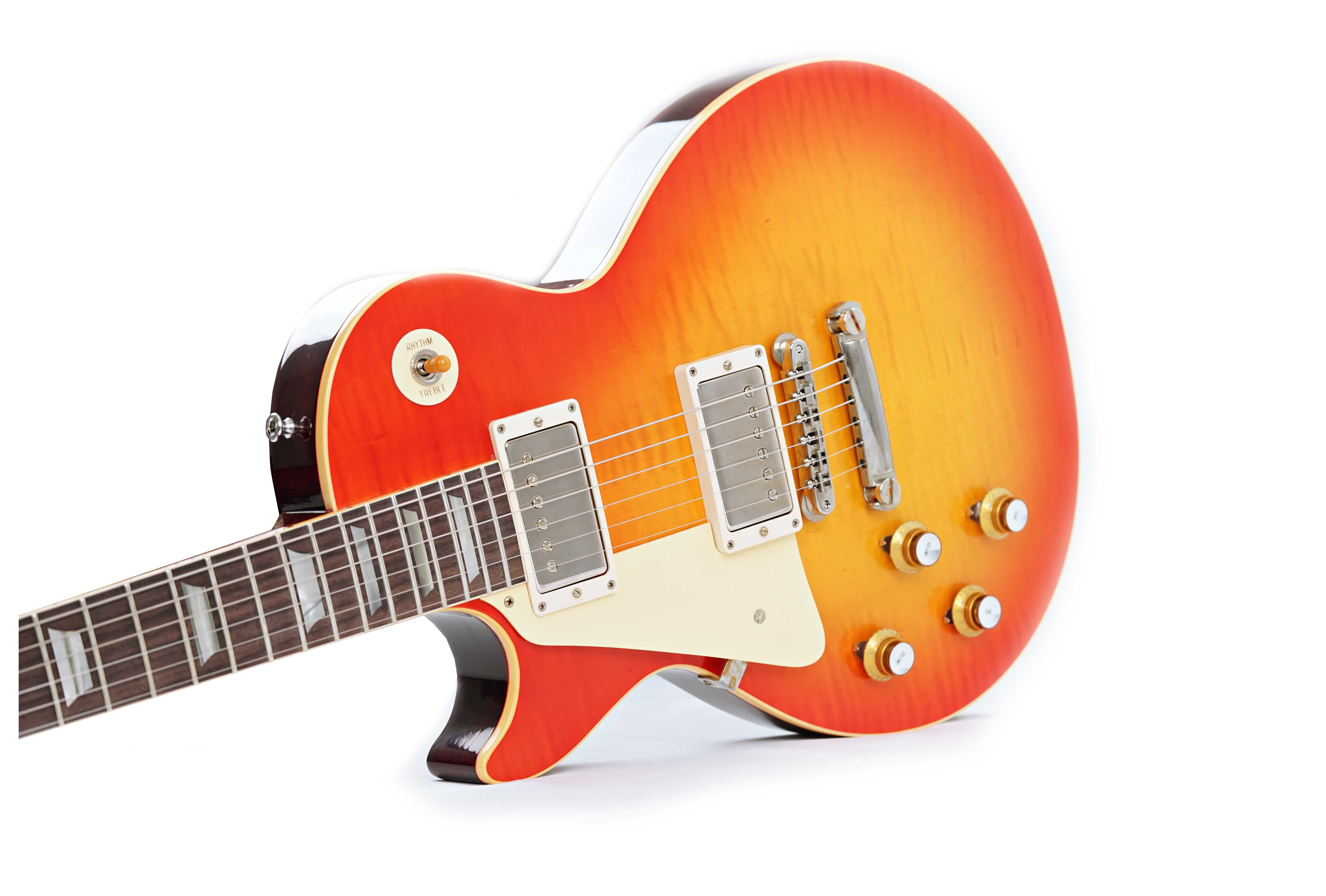 GUITARGUITAR Gibson Custom Shop 1960 Les Paul Standard Reissue VOS Tangerine Burst Left Handed #04232
