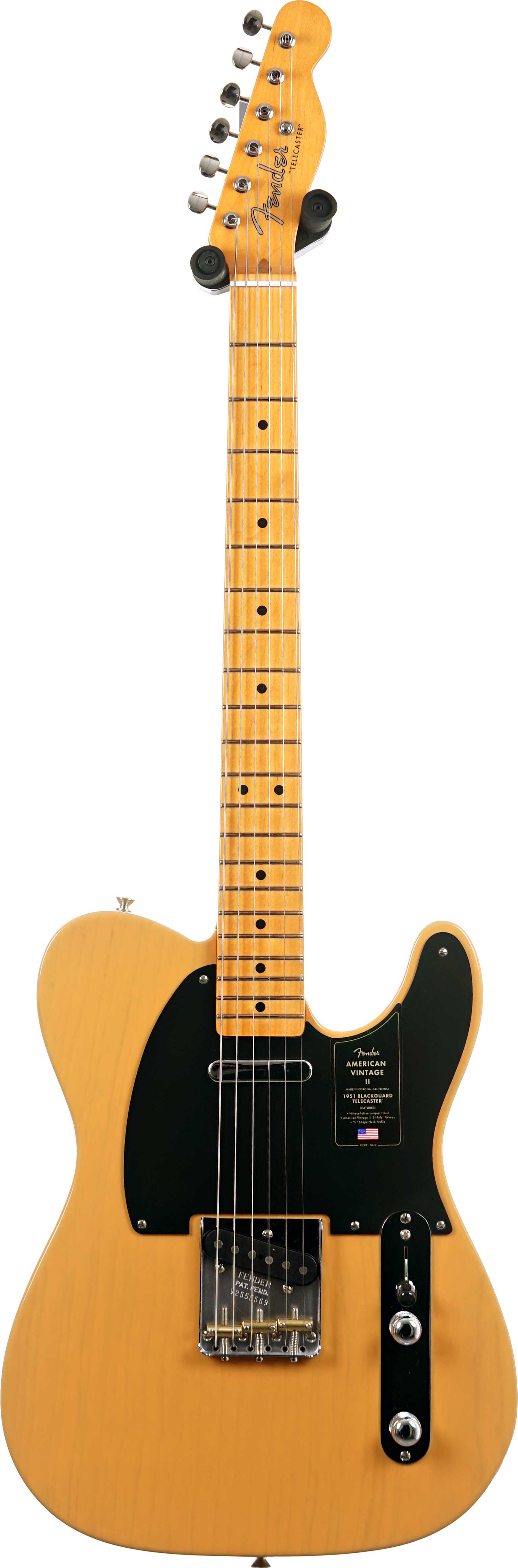 GUITARGUITAR Fender American Vintage II 51 Telecaster Butterscotch Blonde #V2555569