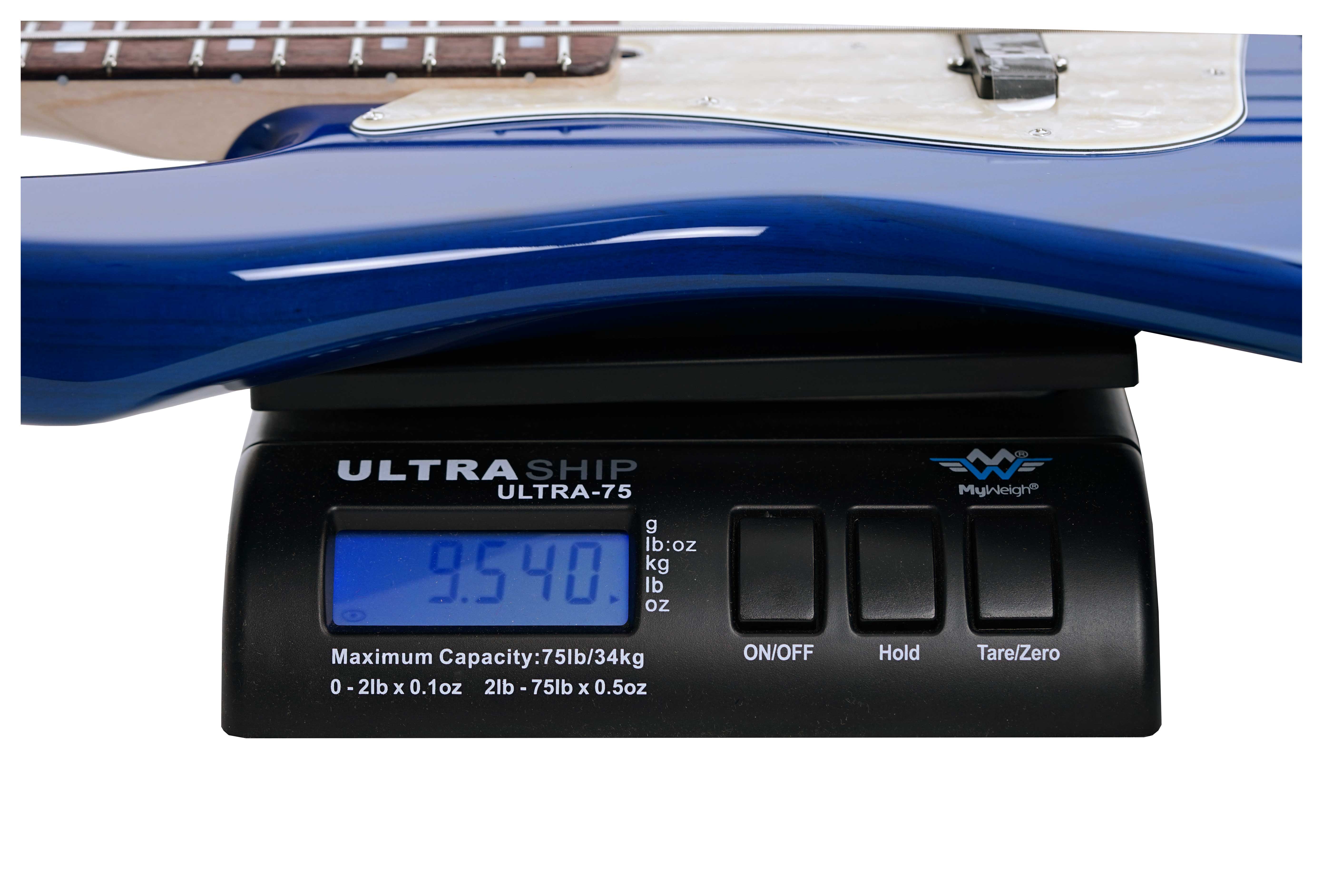 GUITARGUITAR Fender Custom Shop Custom Classic Jazz Bass IV Sapphire Blue Transparent Rosewood Fingerboard #cz568257