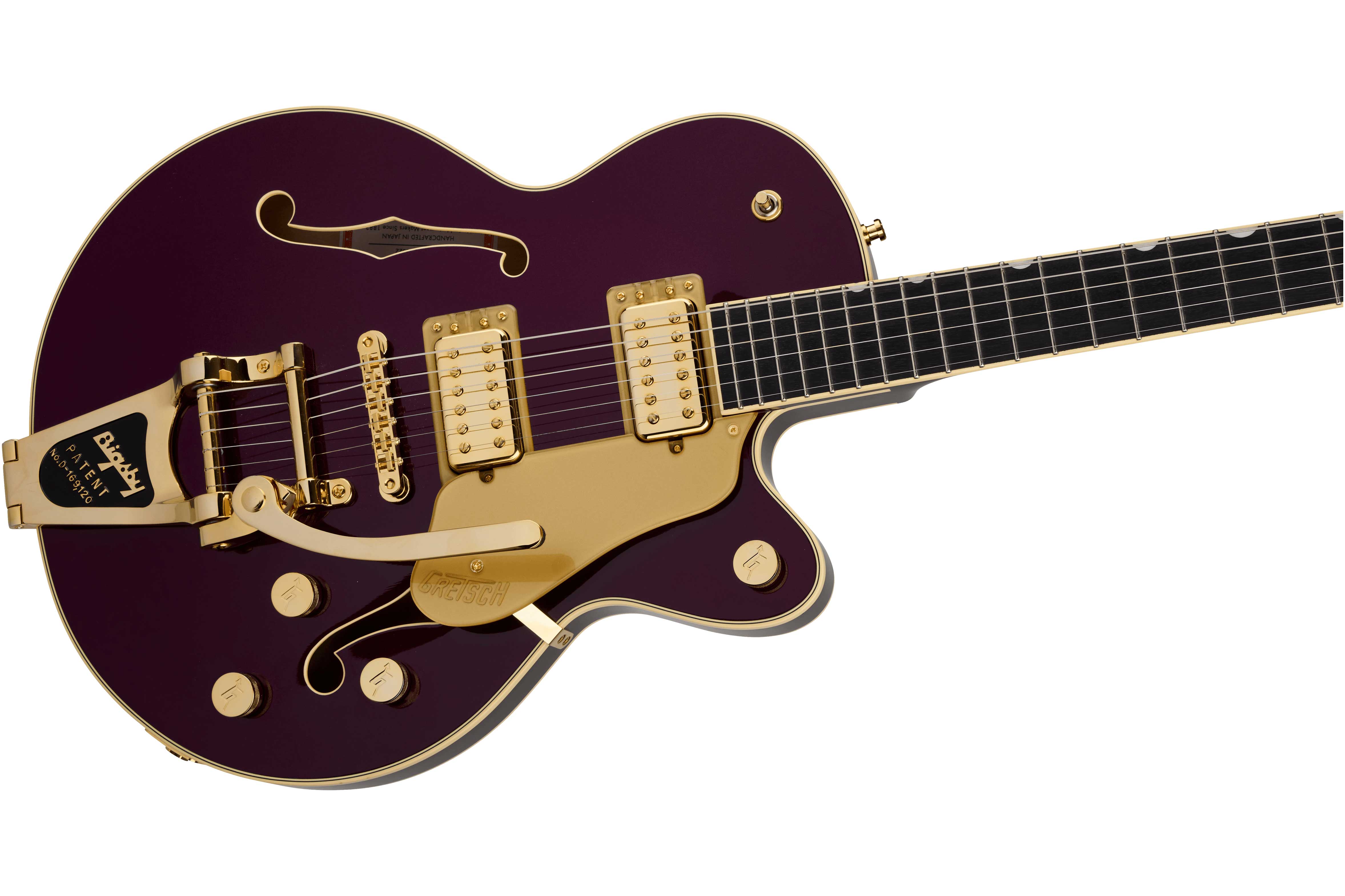 GUITARGUITAR Gretsch Broadkaster Junior LX Blackberry