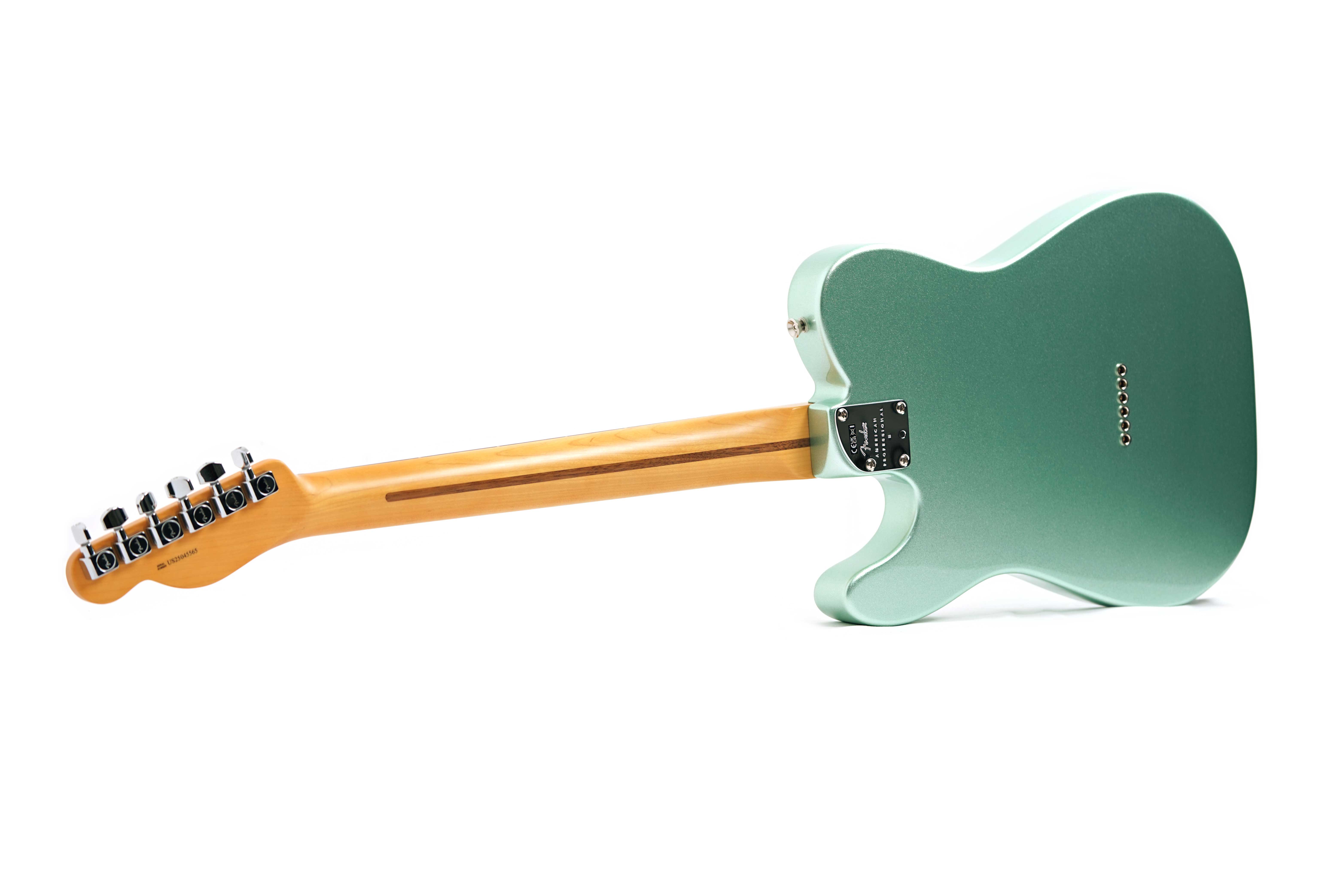 GUITARGUITAR Fender American Professional II Telecaster Mystic Surf Green Rosewood Fingerboard #US25045565