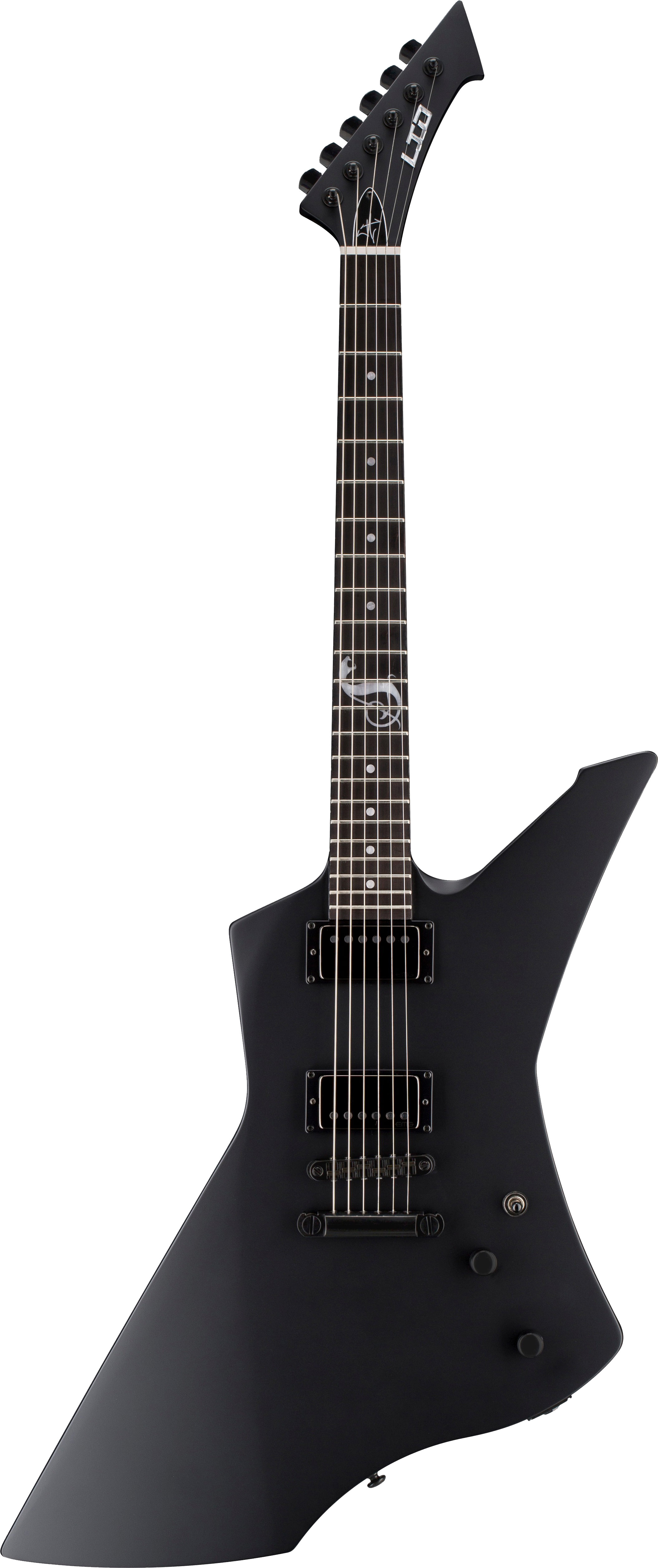 GUITARGUITAR ESP LTD Snakebyte James Hetfield Black Satin