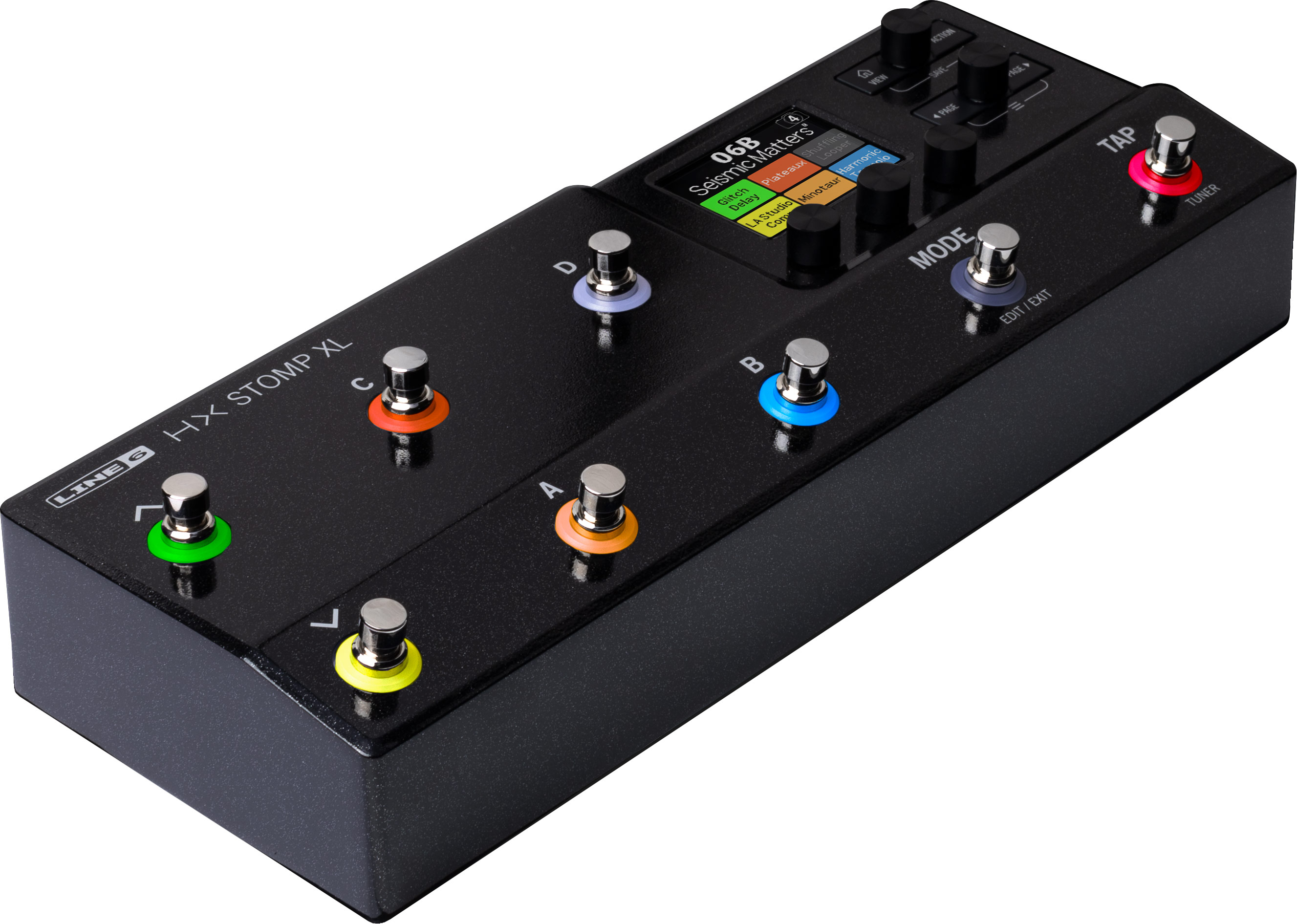 GUITARGUITAR Line 6 Helix HX Stomp XL Guitar Amp Modeller and Multi Effects Processor Pedal