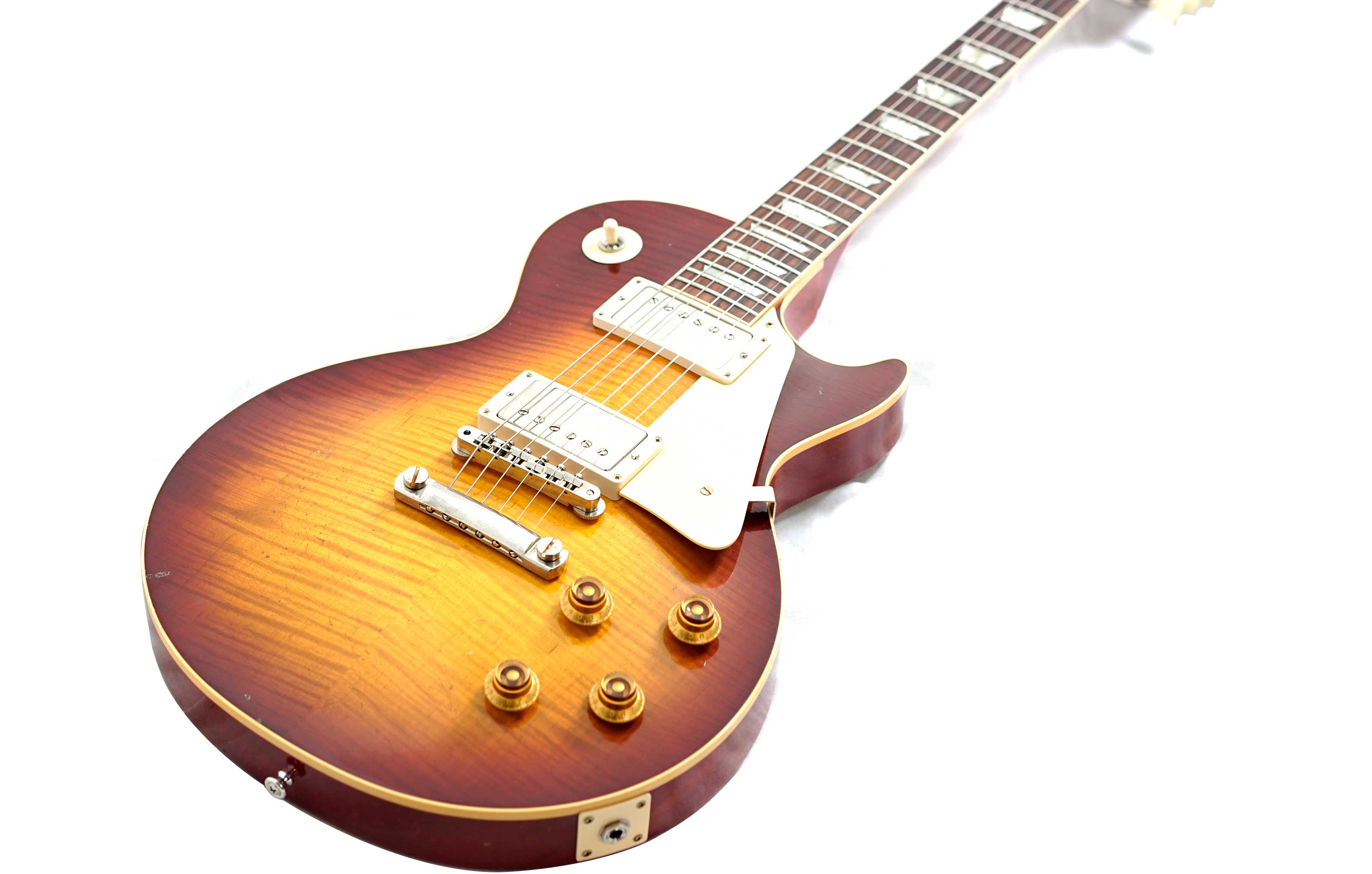 GUITARGUITAR Gibson Custom Shop Murphy Lab 1959 Les Paul Standard Reissue Light Aged Cherry Tea Burst #93639