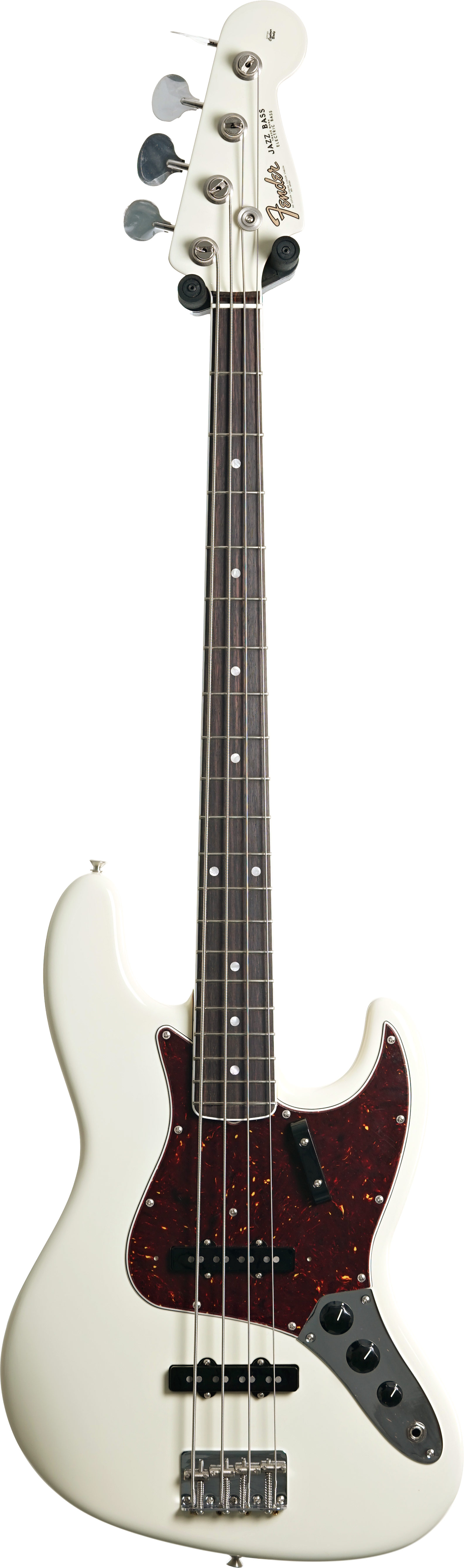 GUITARGUITAR Fender American Vintage II 66 Jazz Bass Rosewood Fingerboard Olympic White (Ex-Demo) #V2327990