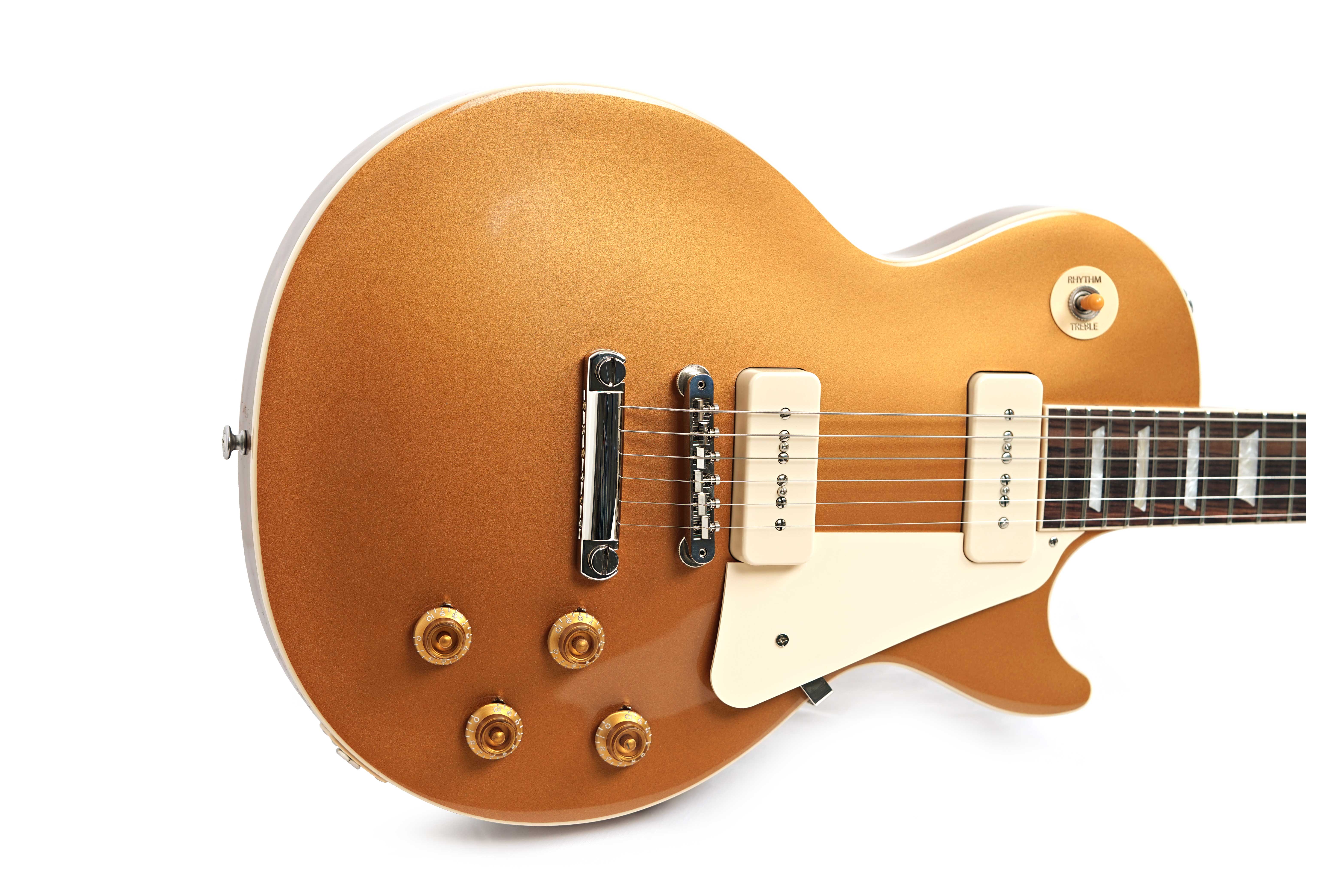 GUITARGUITAR Gibson Les Paul Standard 50s P90 Gold Top #232950186