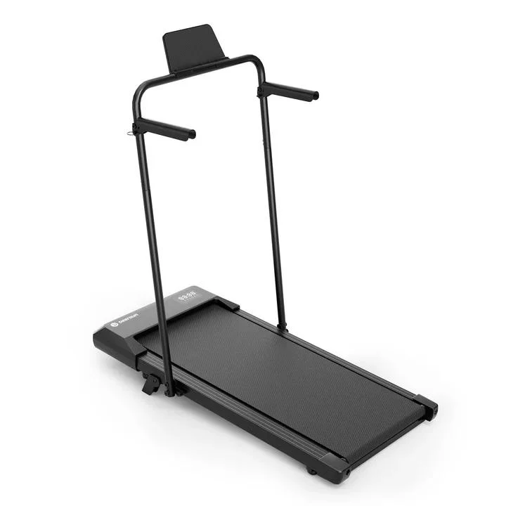 2026 New A6 Plus Handle 5% Incline 2 in 1 Foldable Treadmill with Whole Screen Upgraded Chip & NFC Support | 300 lbs, 7.5 mph, Purple