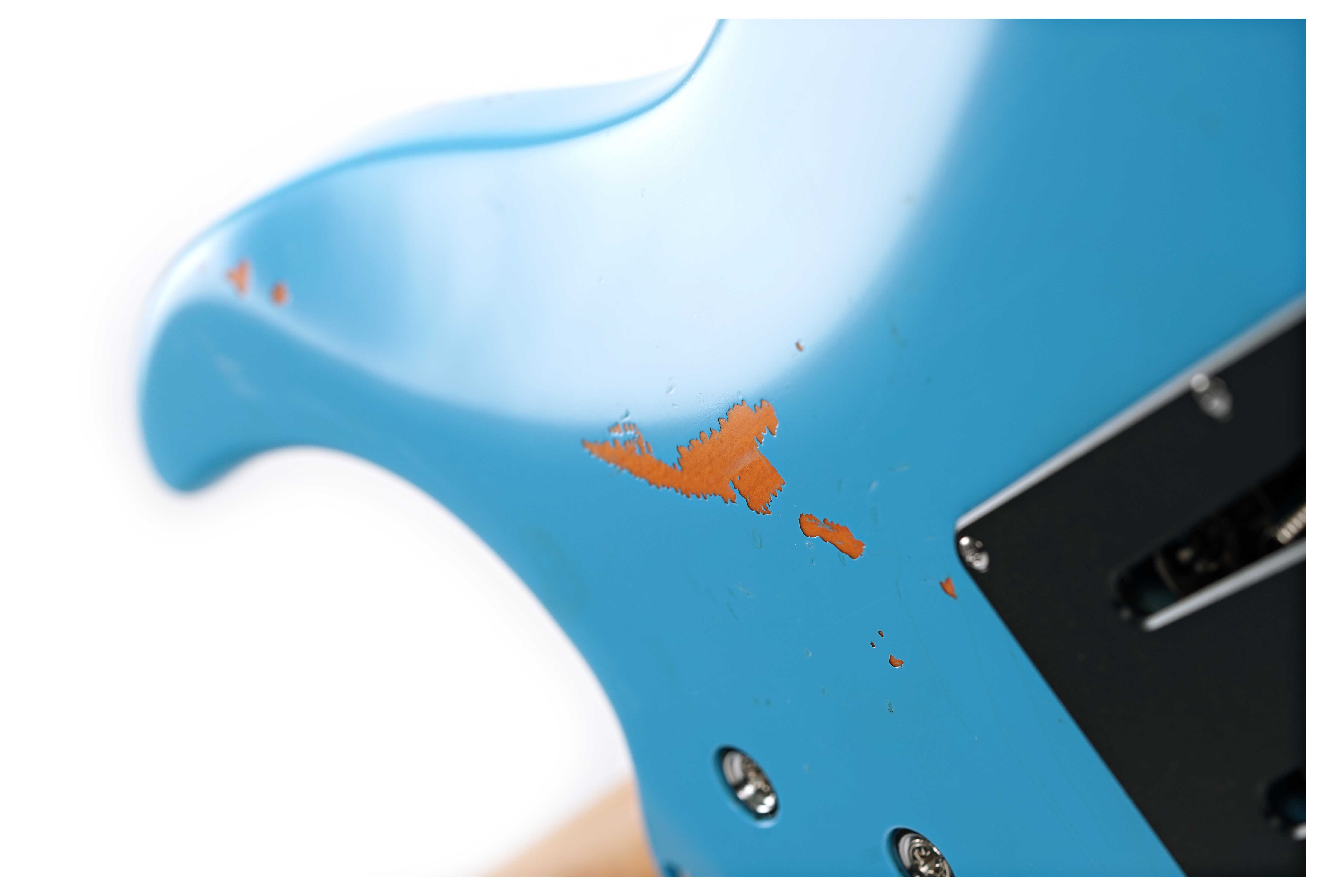 GUITARGUITAR Mayones Aquila Aged V24 6 Monolith Daphne Blue #AQ2405427
