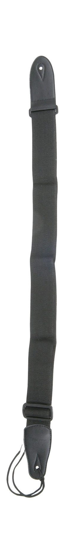 GUITARGUITAR Chord Webbing Guitar Strap Black